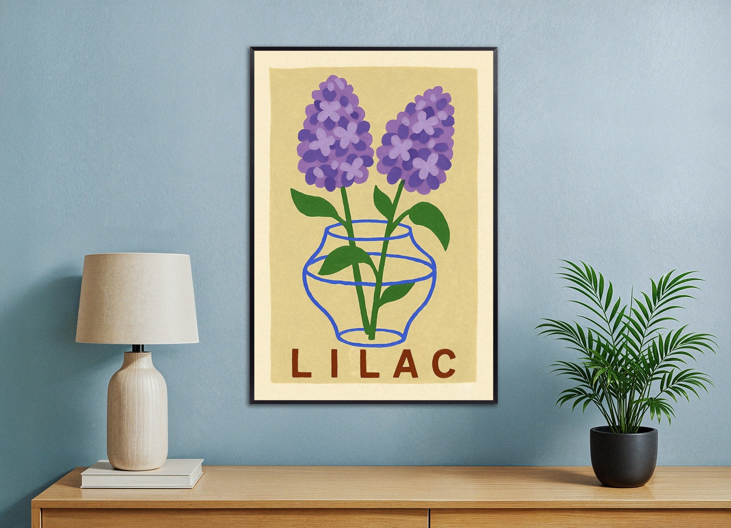 Lilac Print