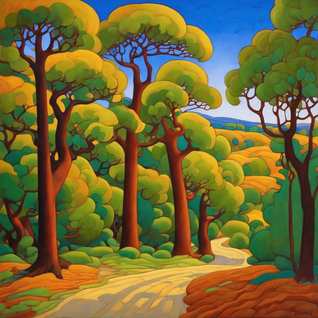 Native Trees – Wall Print