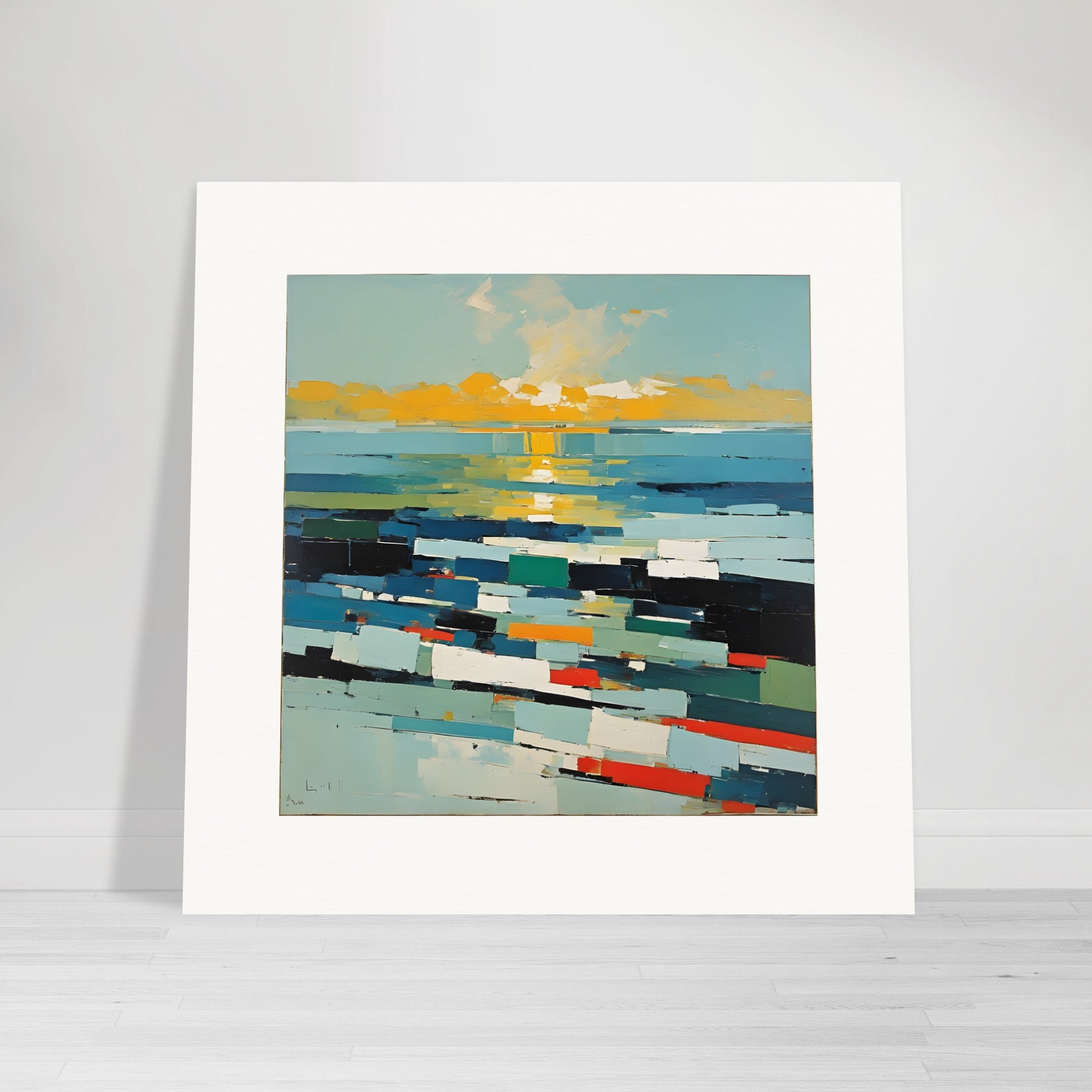 Abstract art, The Ocean - Print