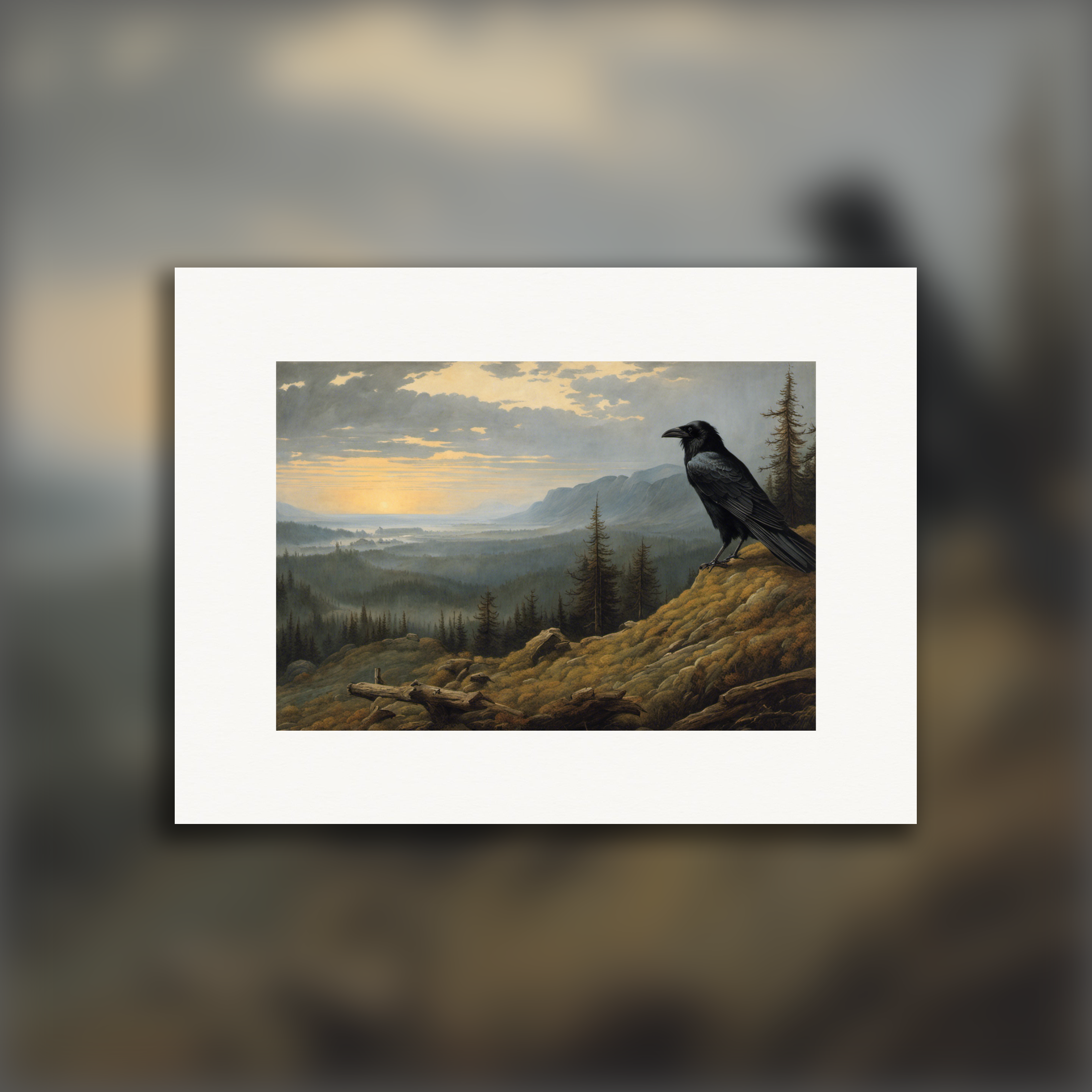 Stunning Kiwi landscapes that spark a bit of soul-searching, featuring a clever tūī – Poster
