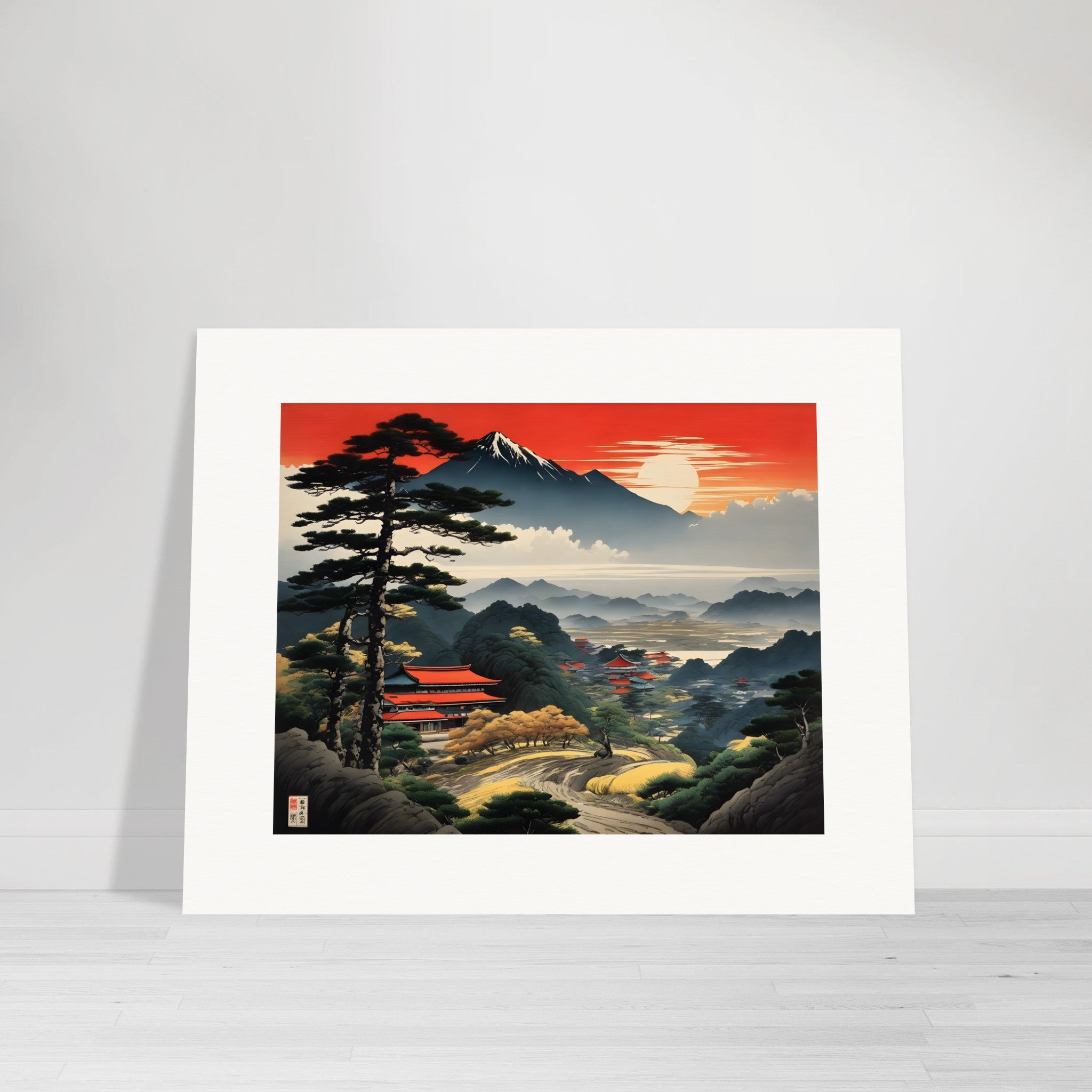 Japanese landscape - Poster