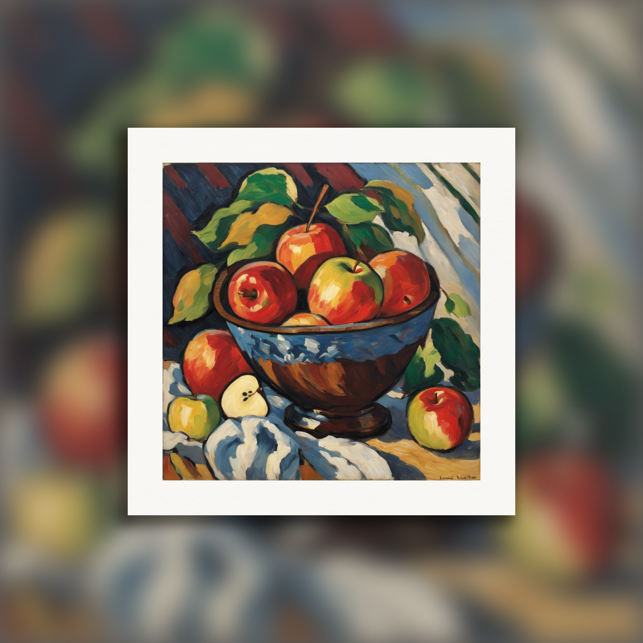 Fauvism, Apples – Art Print