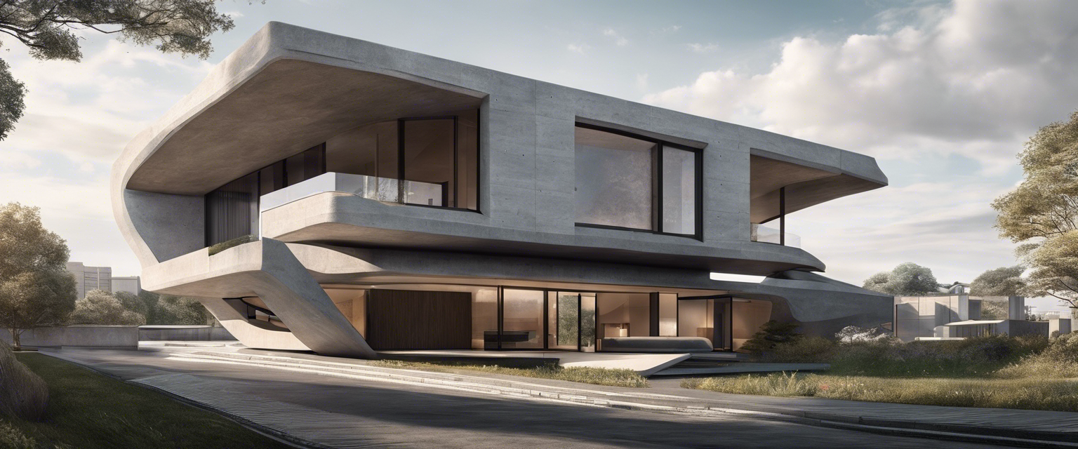 Brutalist architecture, Kiwi home – Print