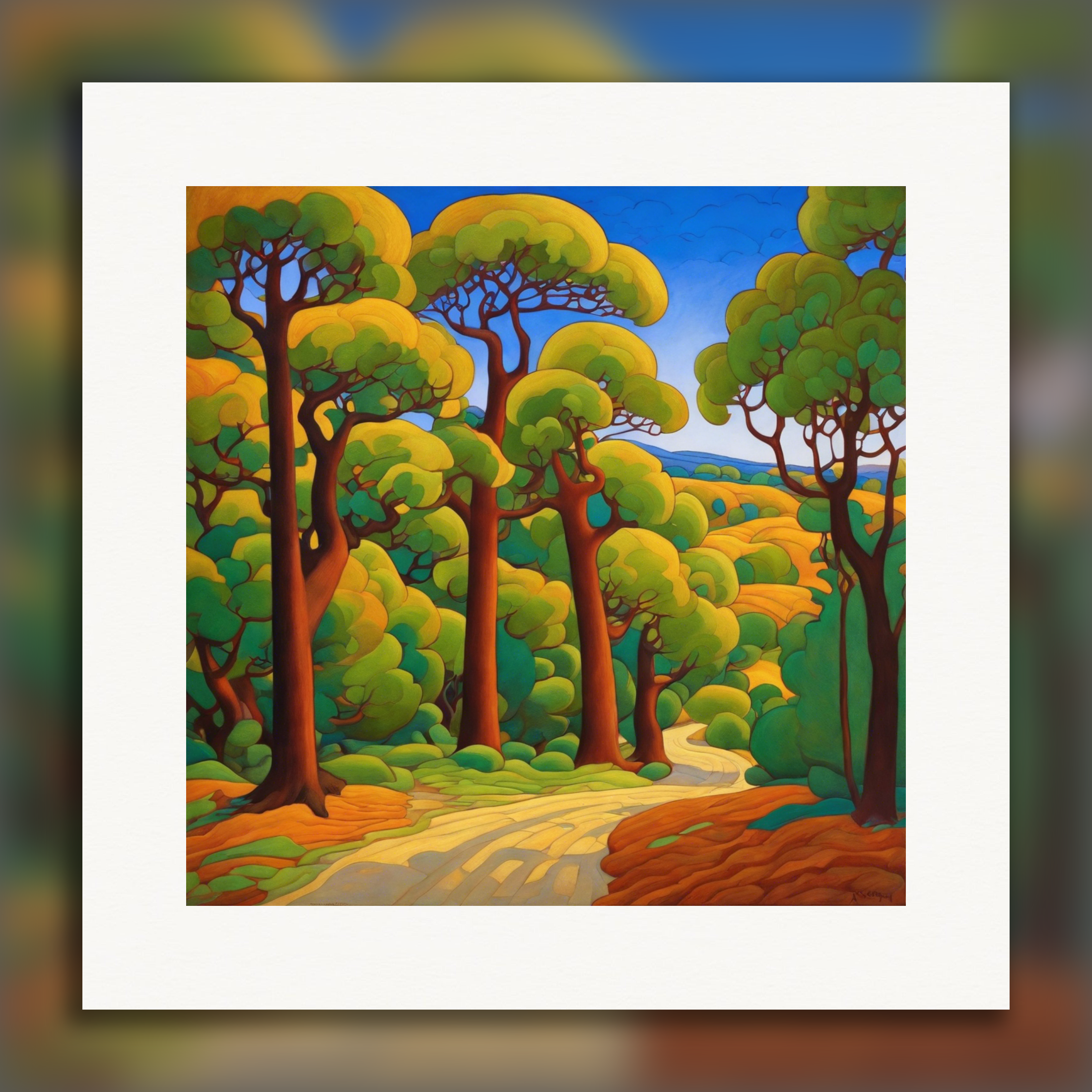 Native Trees – Wall Print