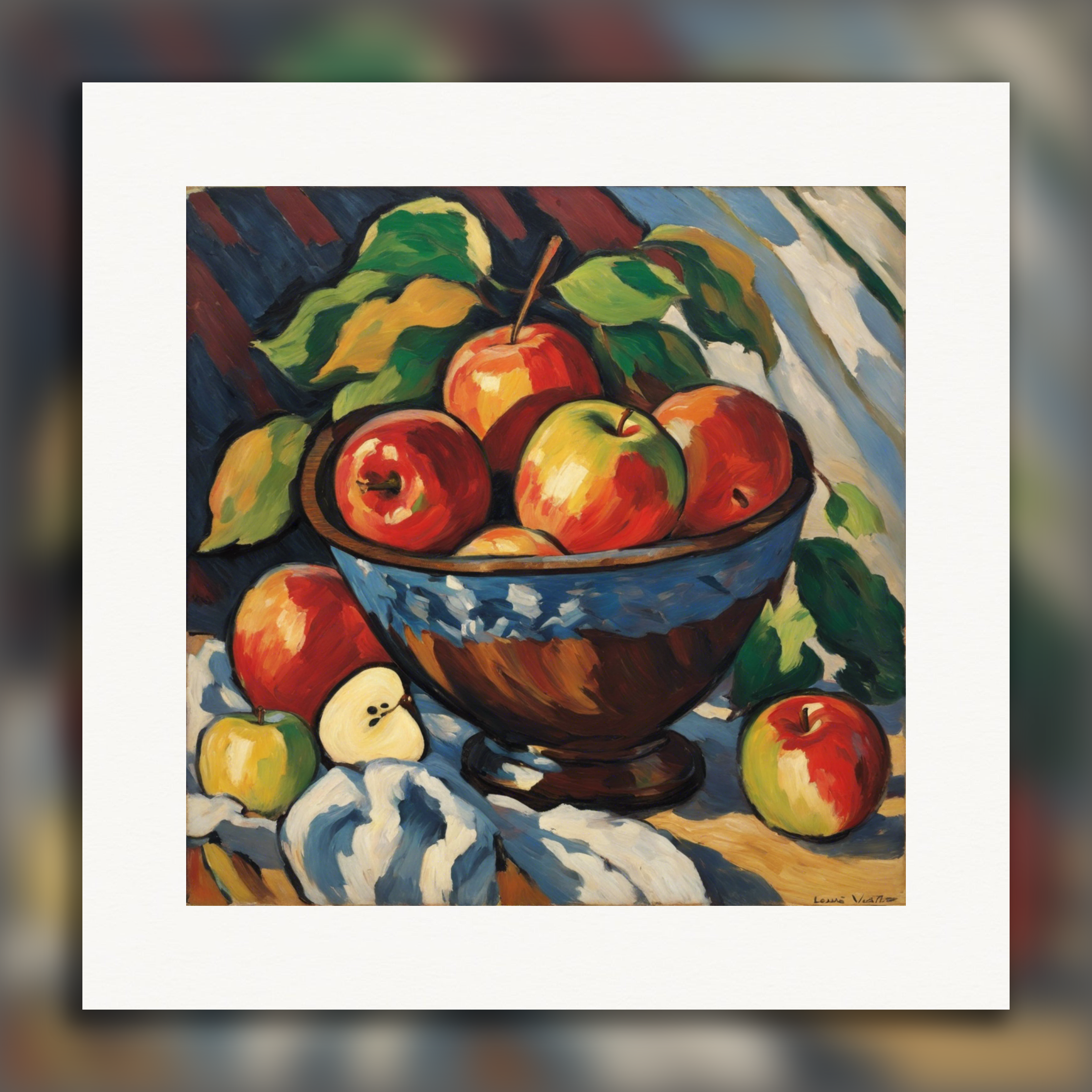 Fauvism, Apples – Art Print