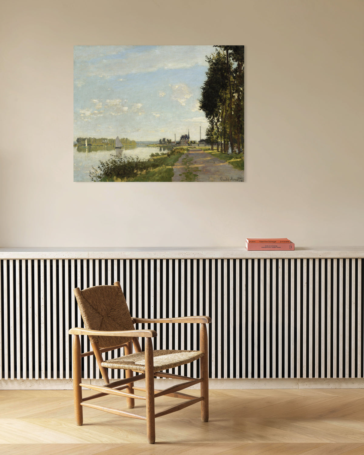 Poster of Argenteuil (c. 1872) by Claude Monet