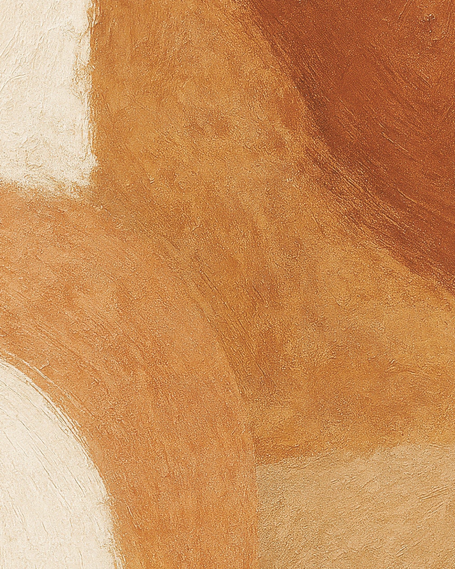 Autumn Glow – textured abstract print in cosy, earthy hues