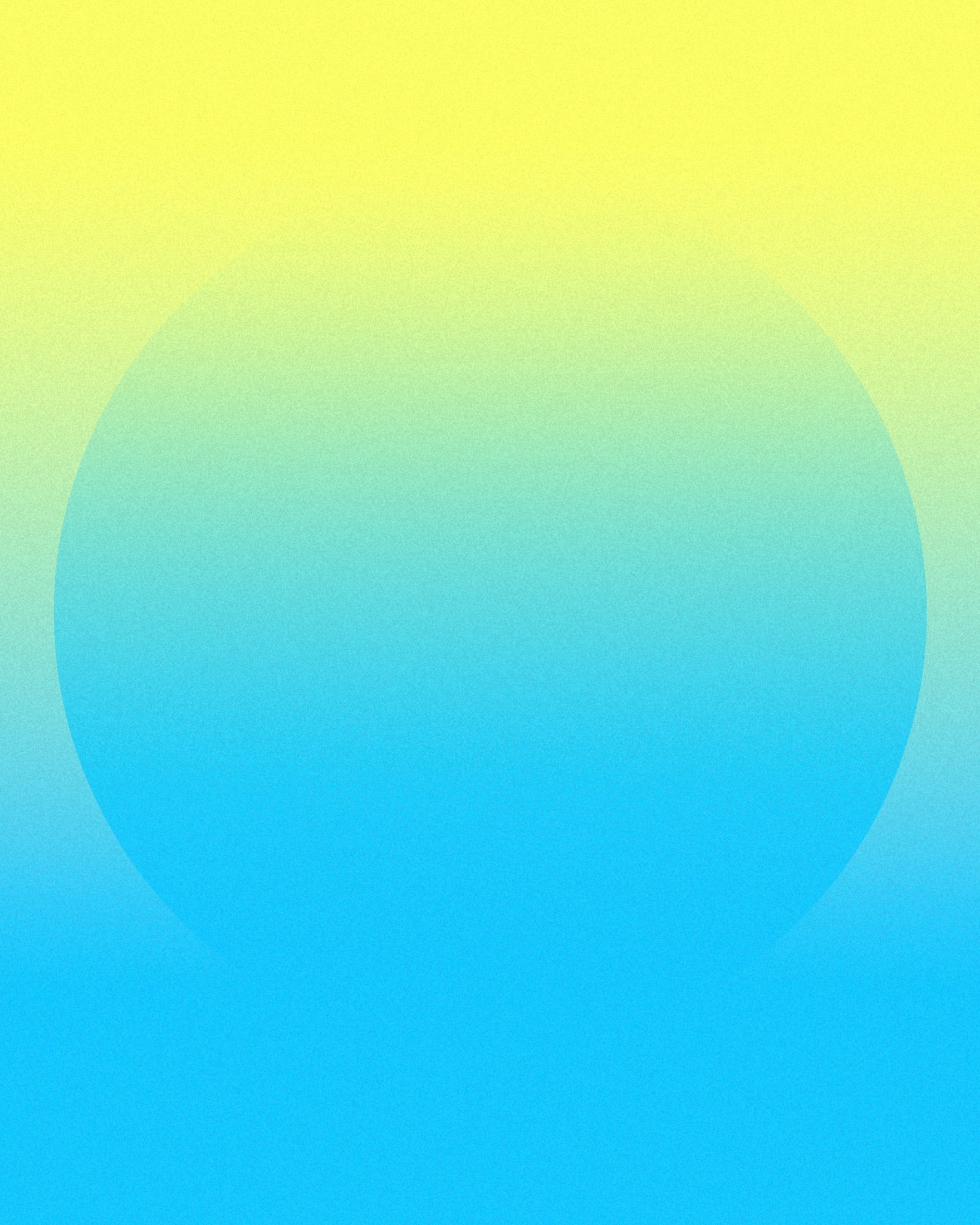 Silence is Gold and Blue – Abstract Gradient Art Poster