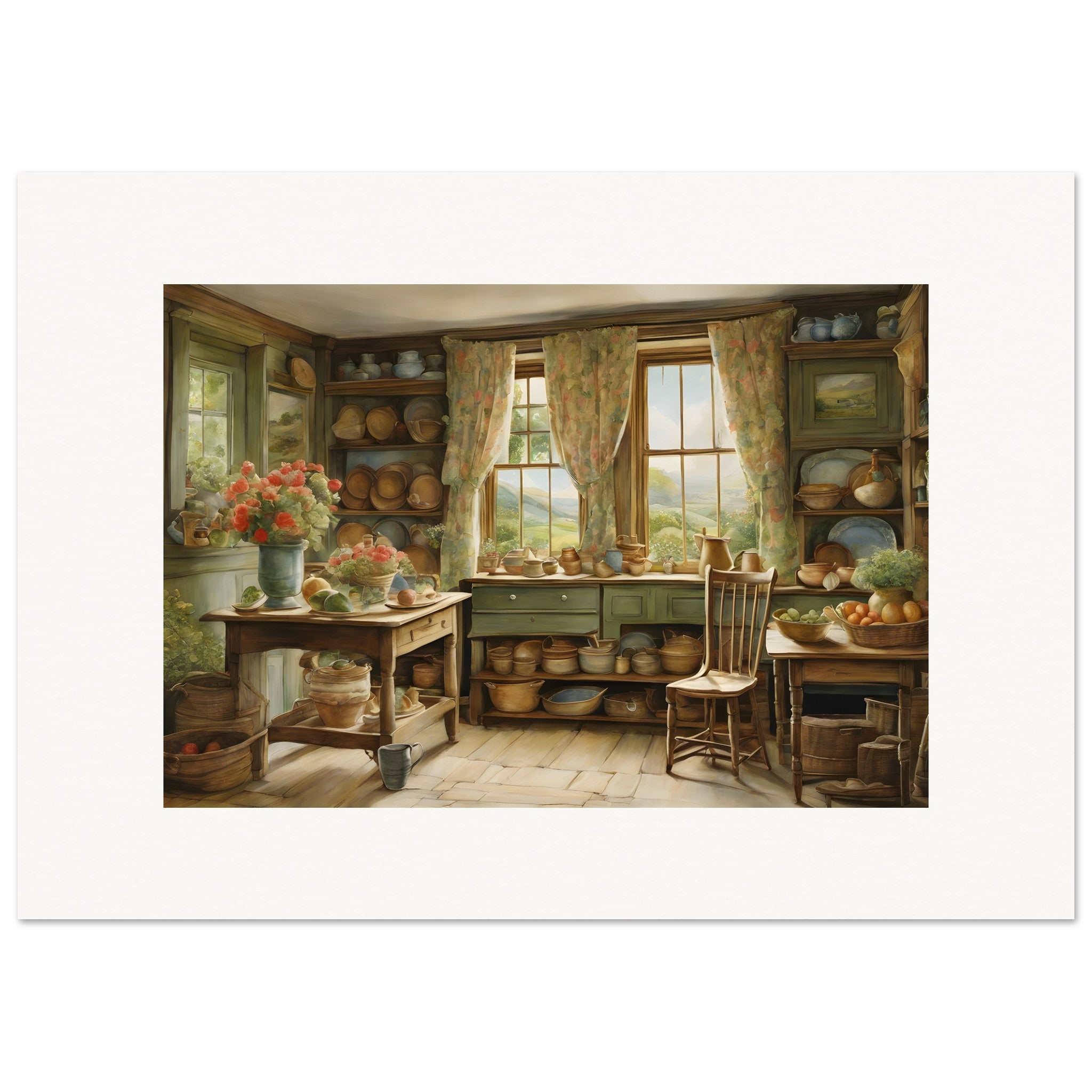 Charming tales, delicate British watercolors, Home - Poster