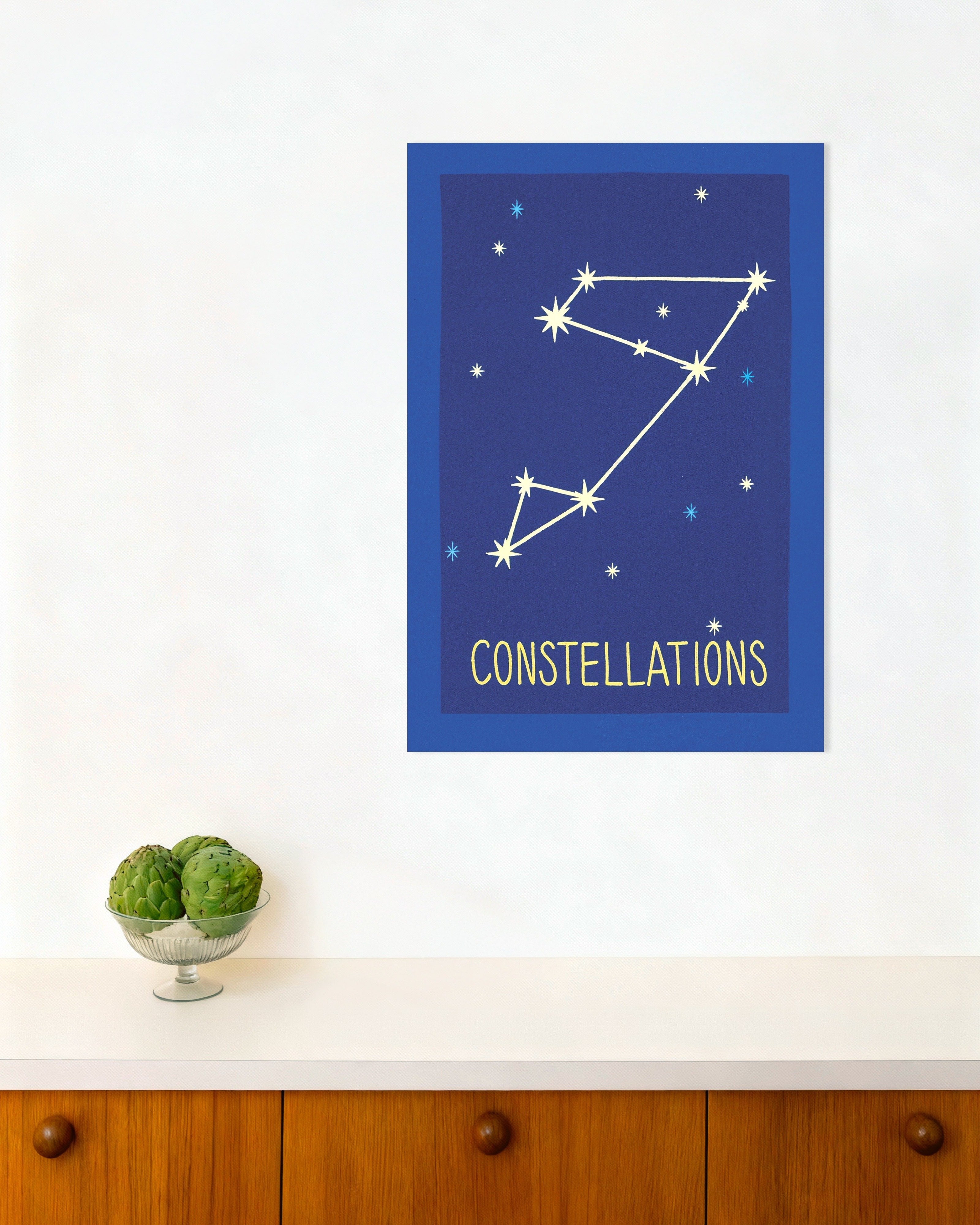 Poster of Constellations - Night Sky Poster