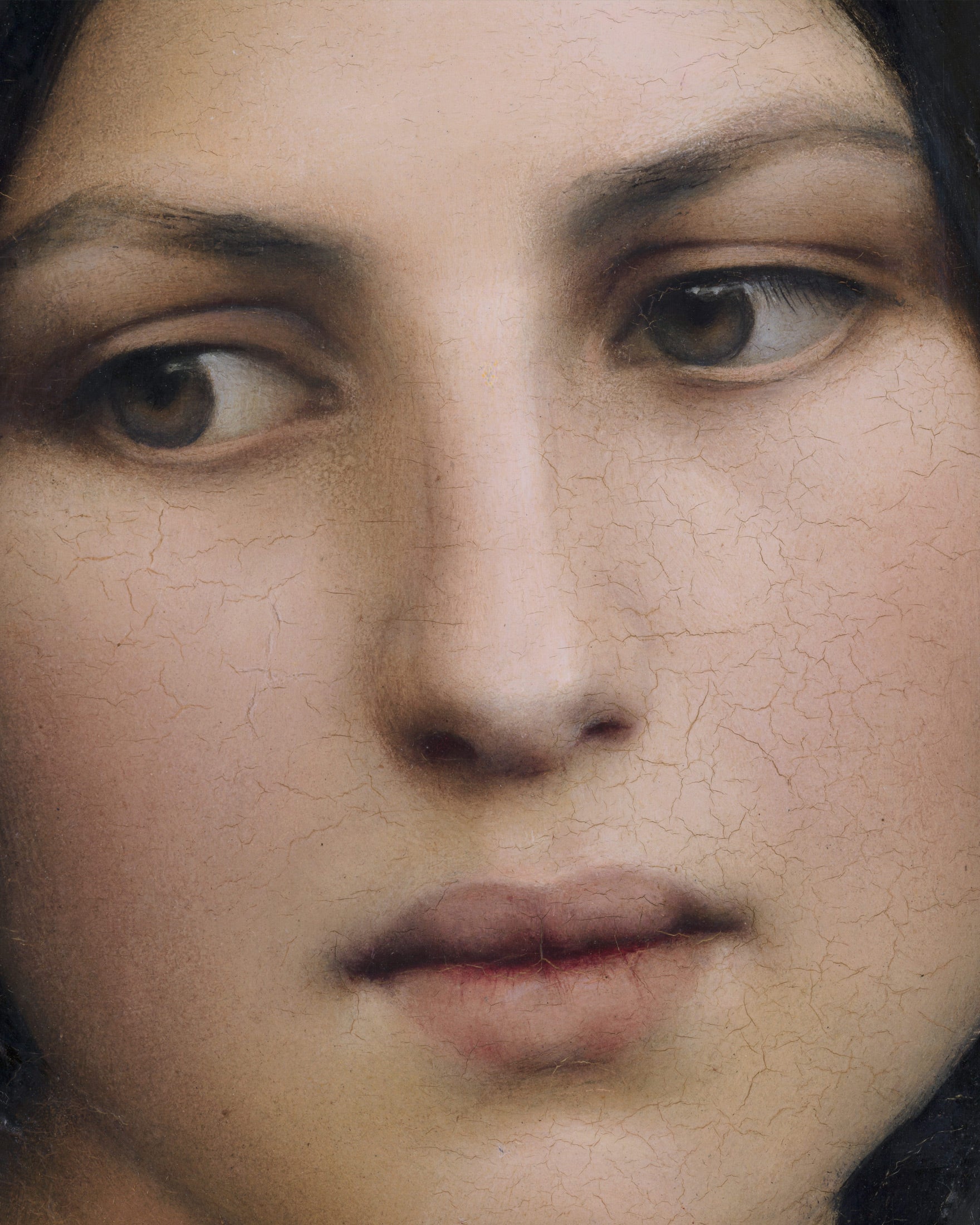 Louis Janmot "Fleur des Champs" Close-Up Portrait Print
