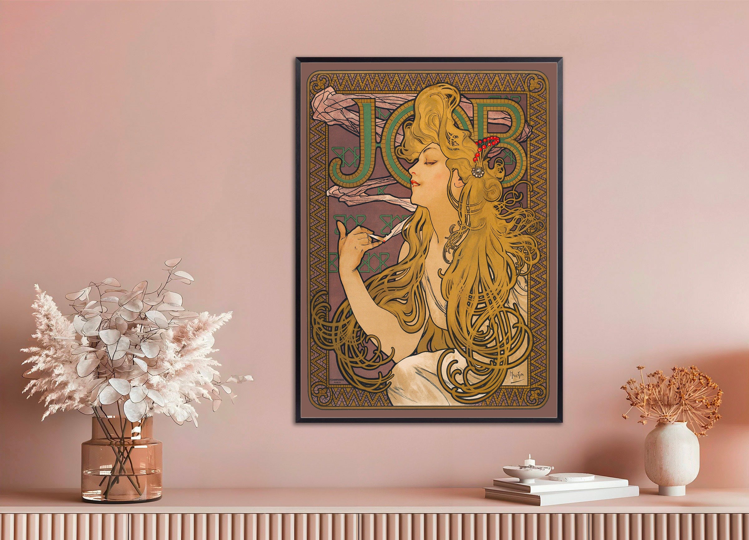 Job (1896) by Alfons Mucha - Print
