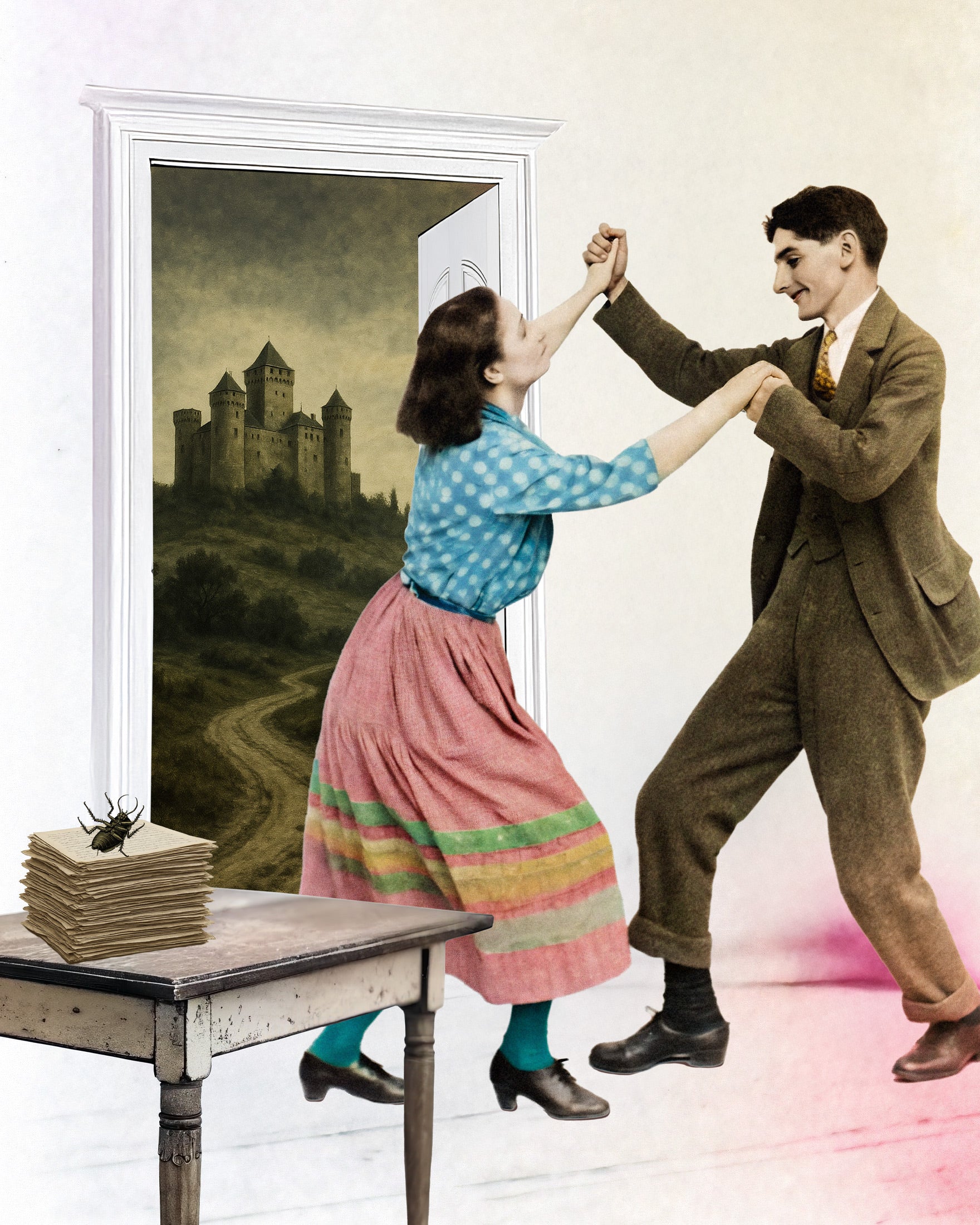 Franz Kafka – A Kiwi Take on a Literary Icon – Art Print