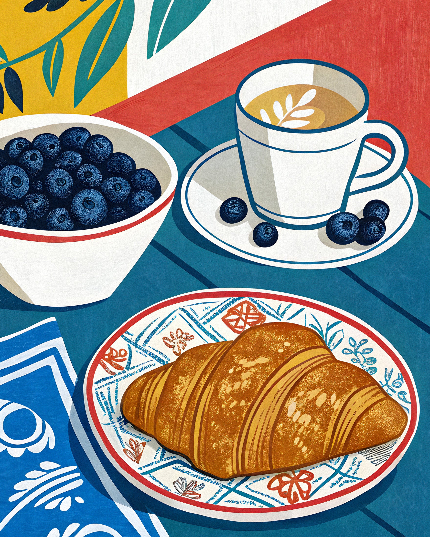 Morning kai print