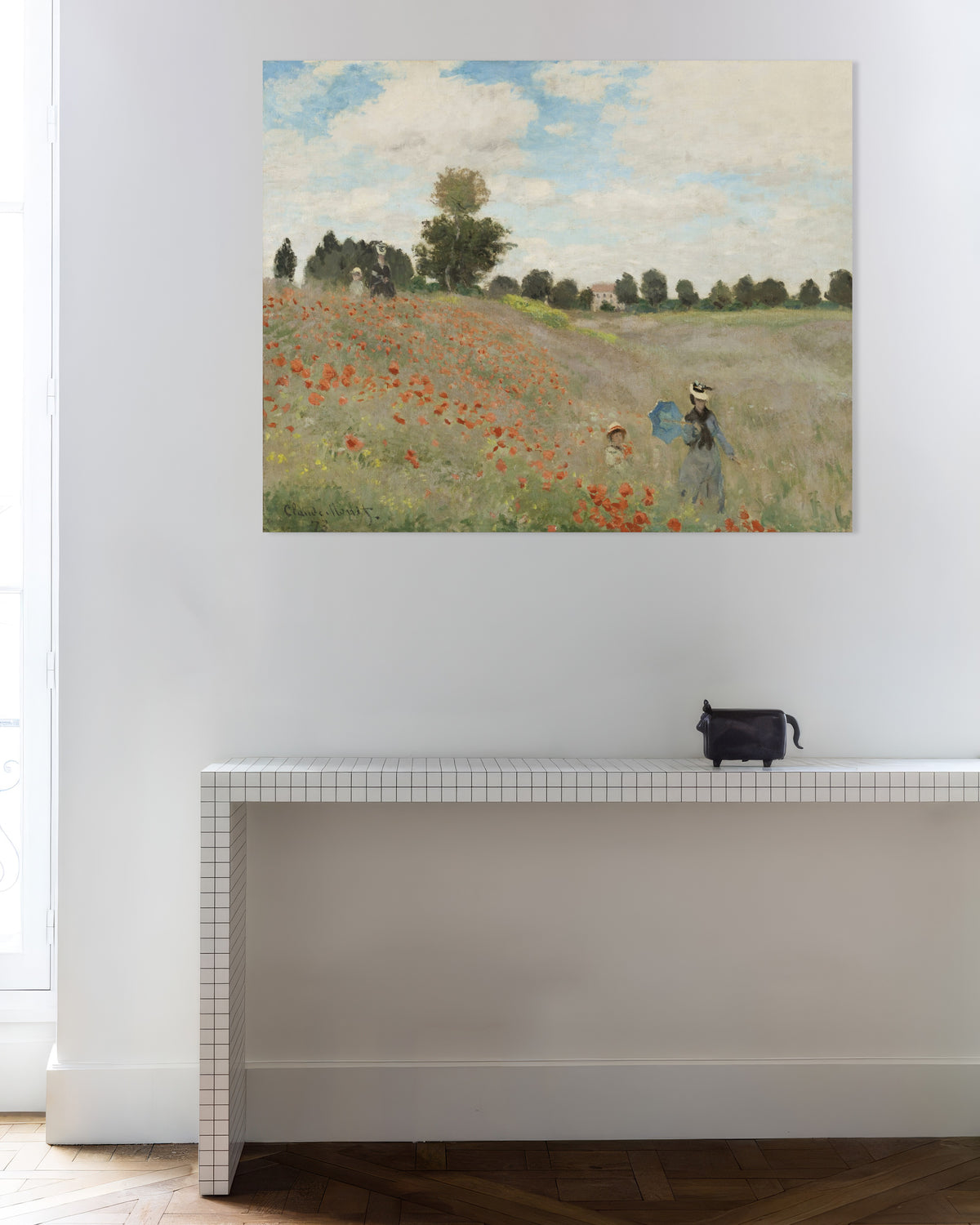 Poster of Poppies (1873) by Claude Monet