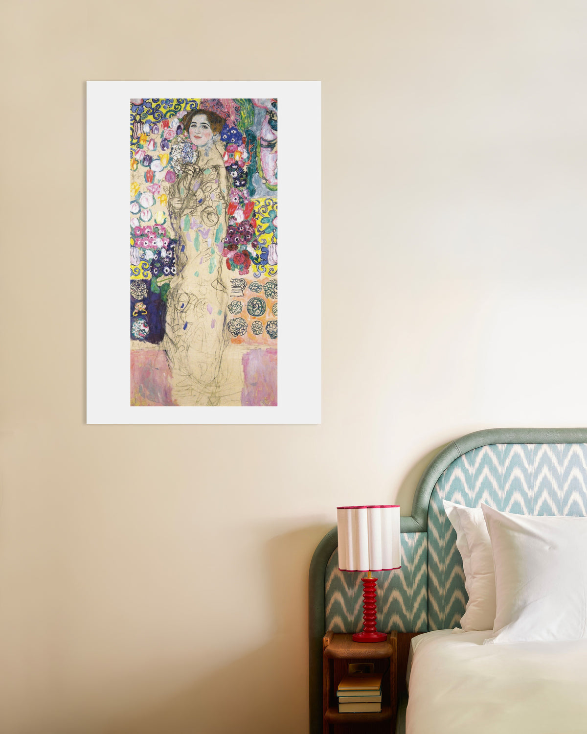 Poster of Portrait of Maria Munk (1917–1918) by Gustav Klimt