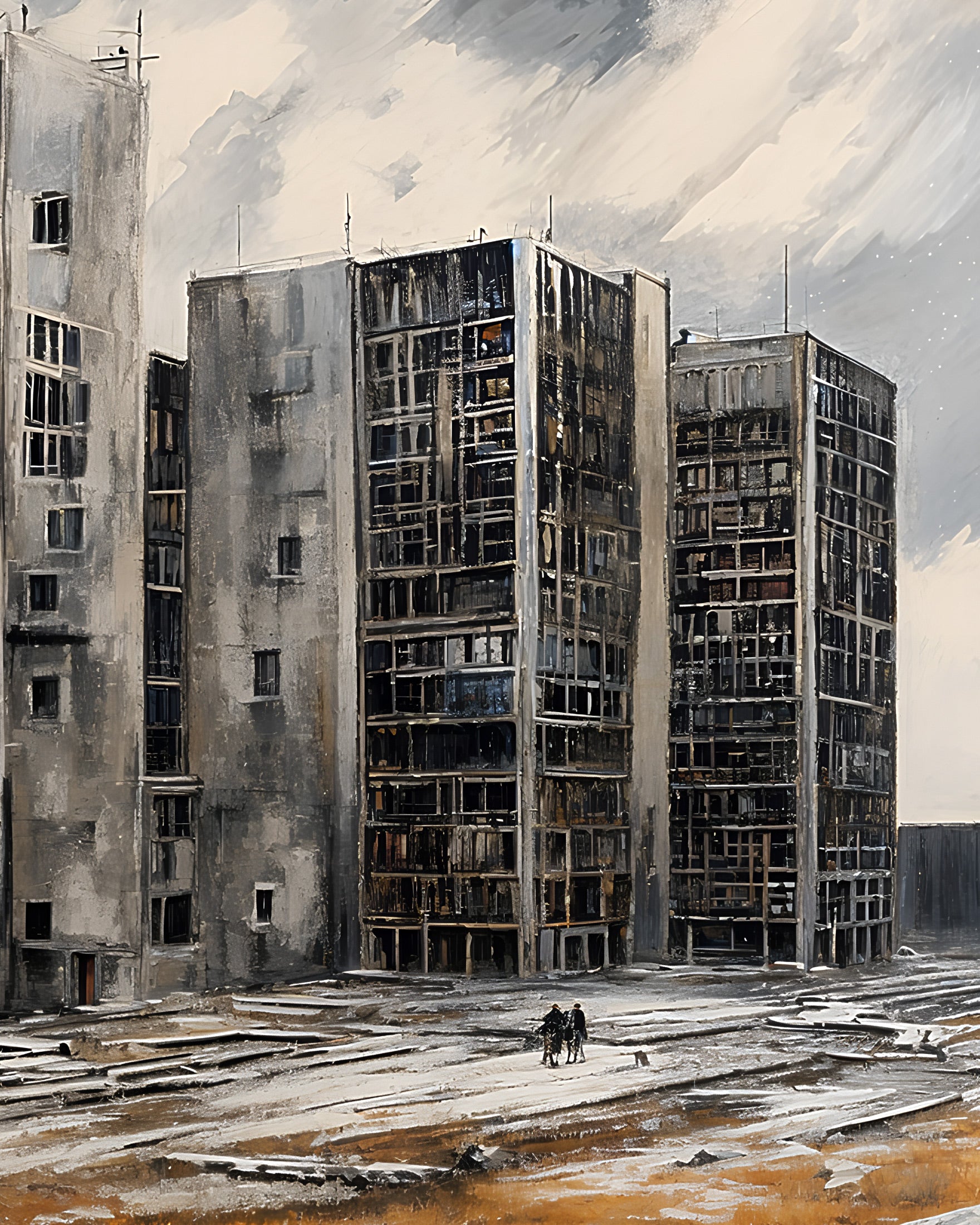 This is their story – Ukraine – The Ruins – Poster