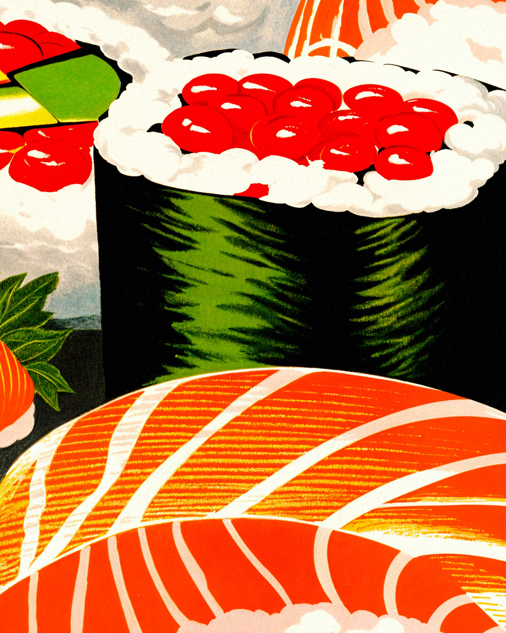 Sushi and Asian Eats – Kiwi Style Poster