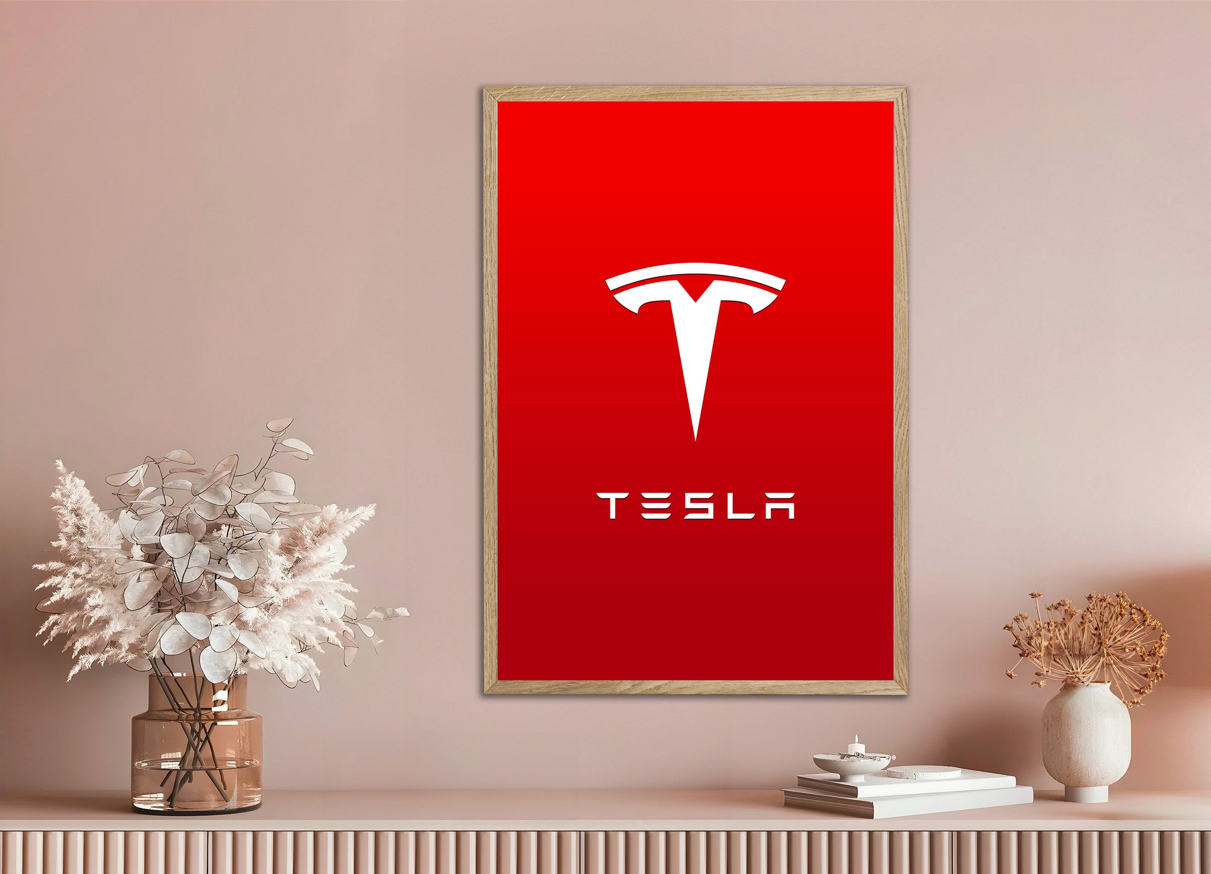 Tesla badge