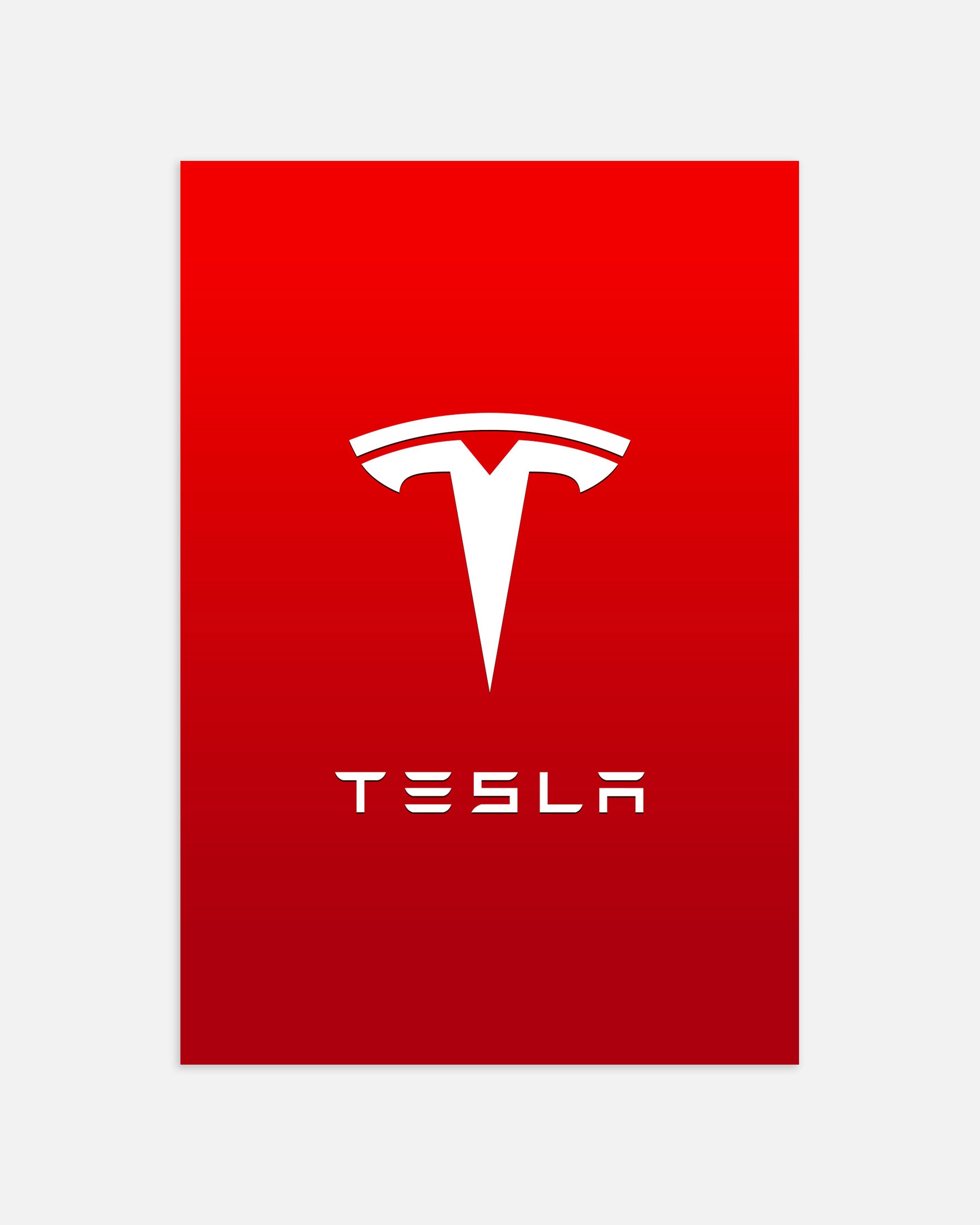 Tesla badge
