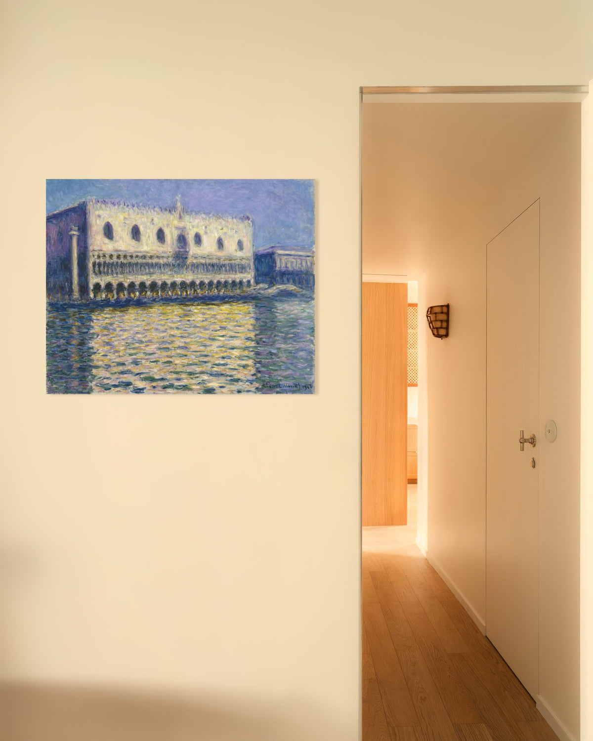 Poster of The Doge's Palace (1908) by Claude Monet