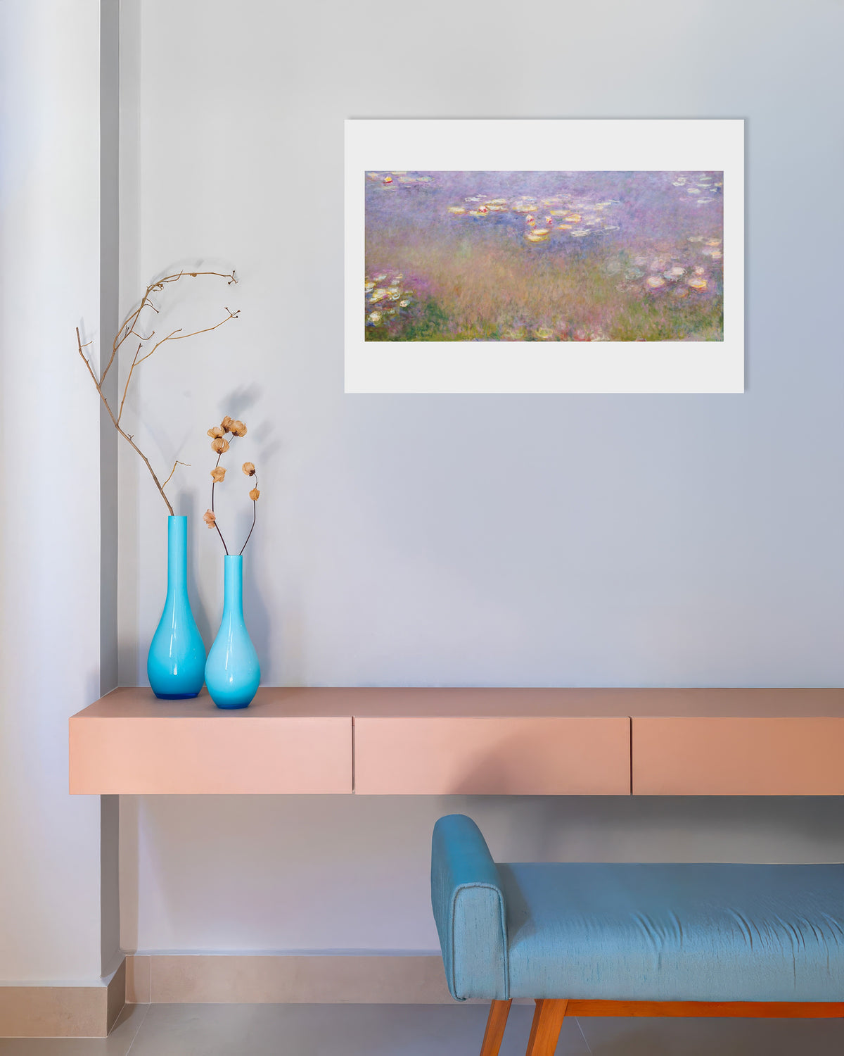 Poster of Water Lilies (c. 1915–1926) by Claude Monet