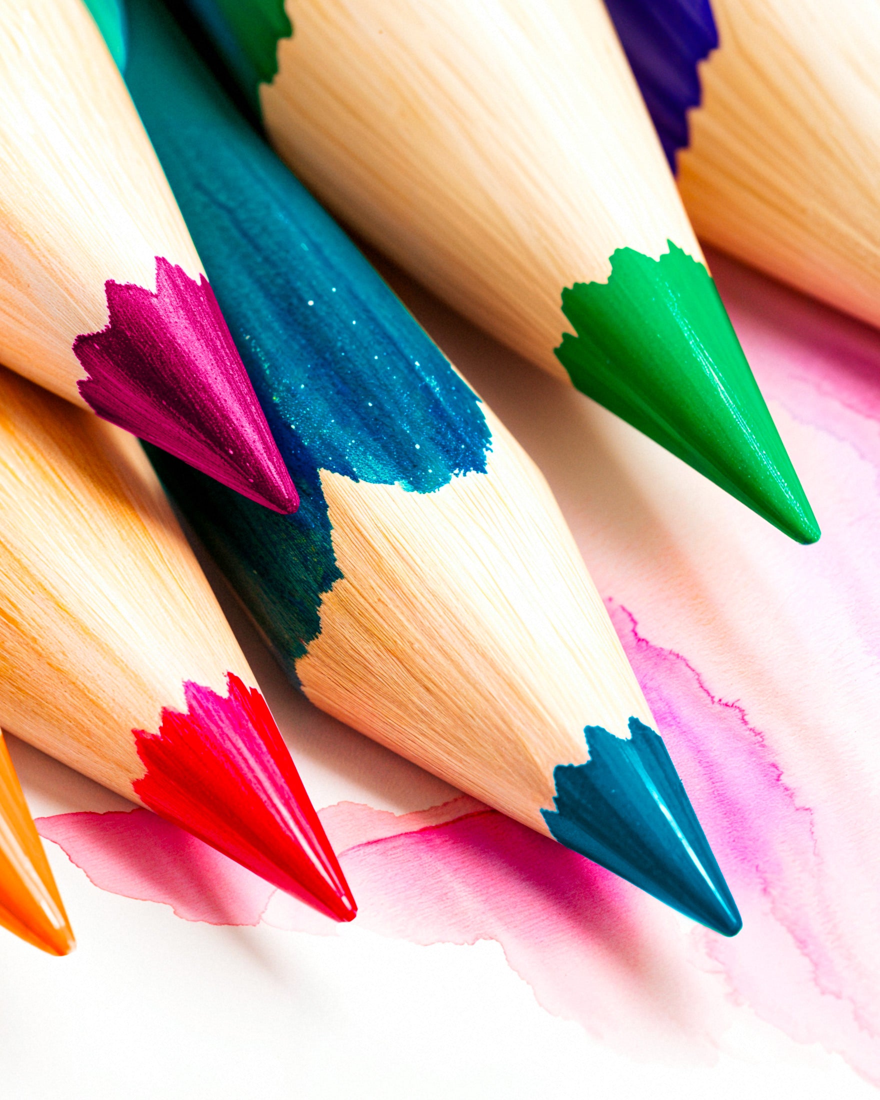 Watercolour coloured pencil artwork – Print
