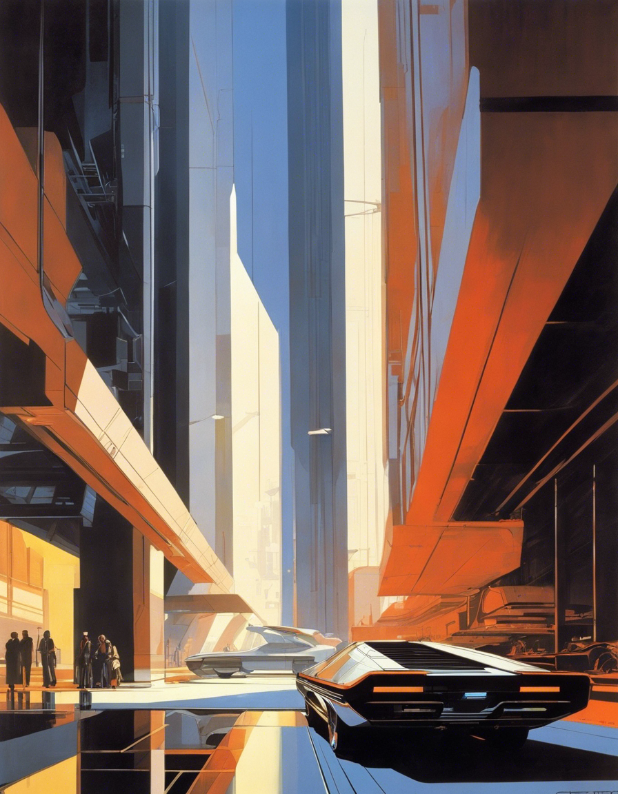 Cutting-edge Kiwi industrial design with a futuristic twist – Poster