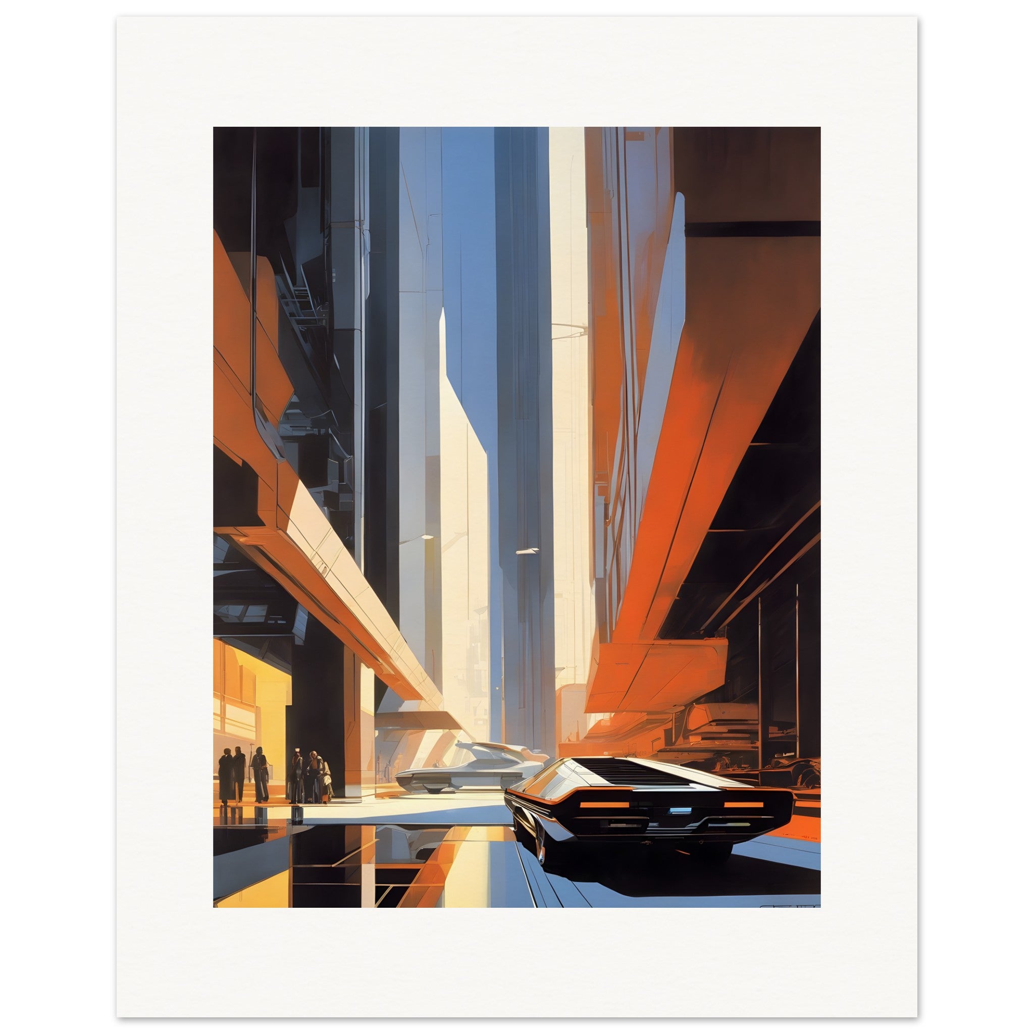 Cutting-edge Kiwi industrial design with a futuristic twist – Poster