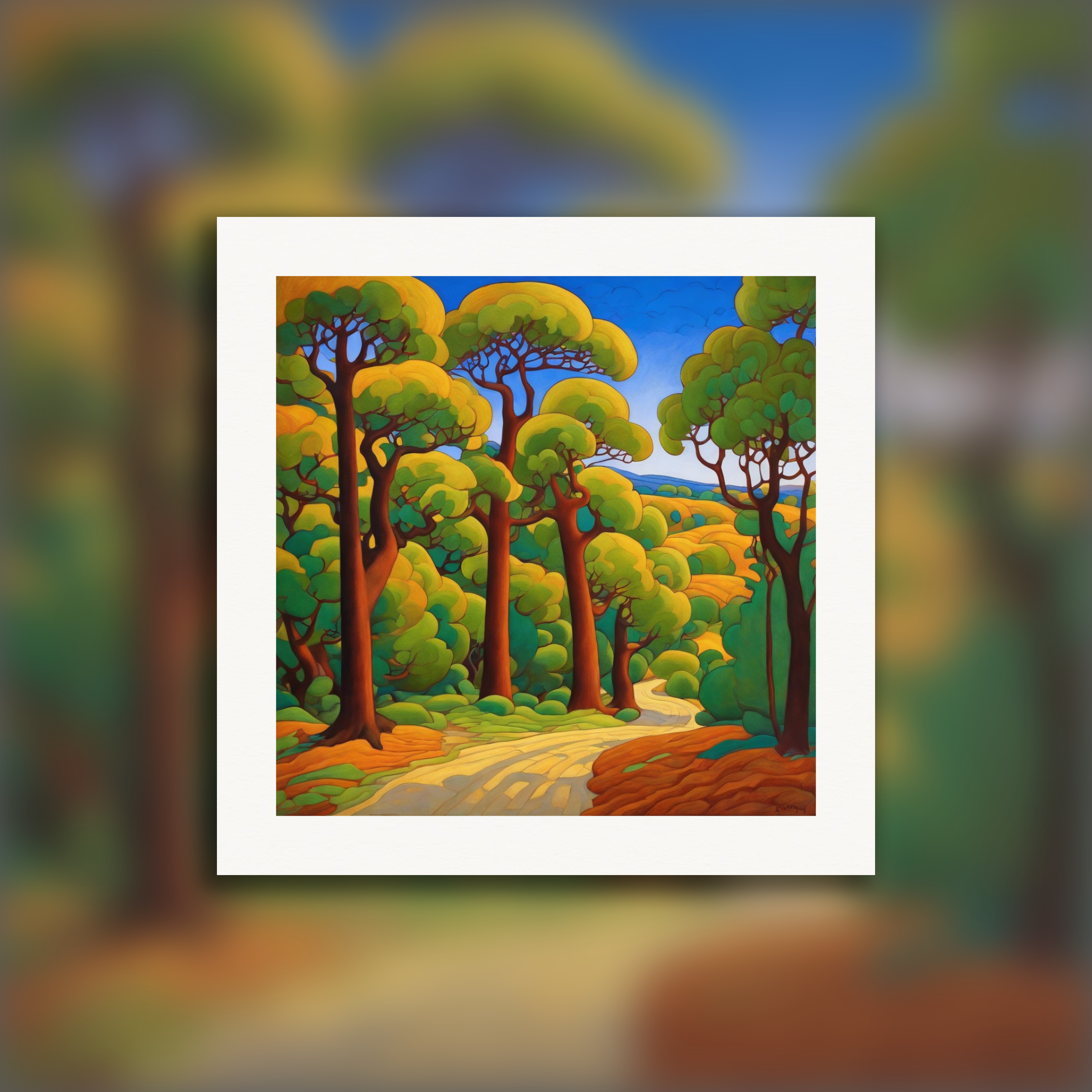 Native Trees – Wall Print