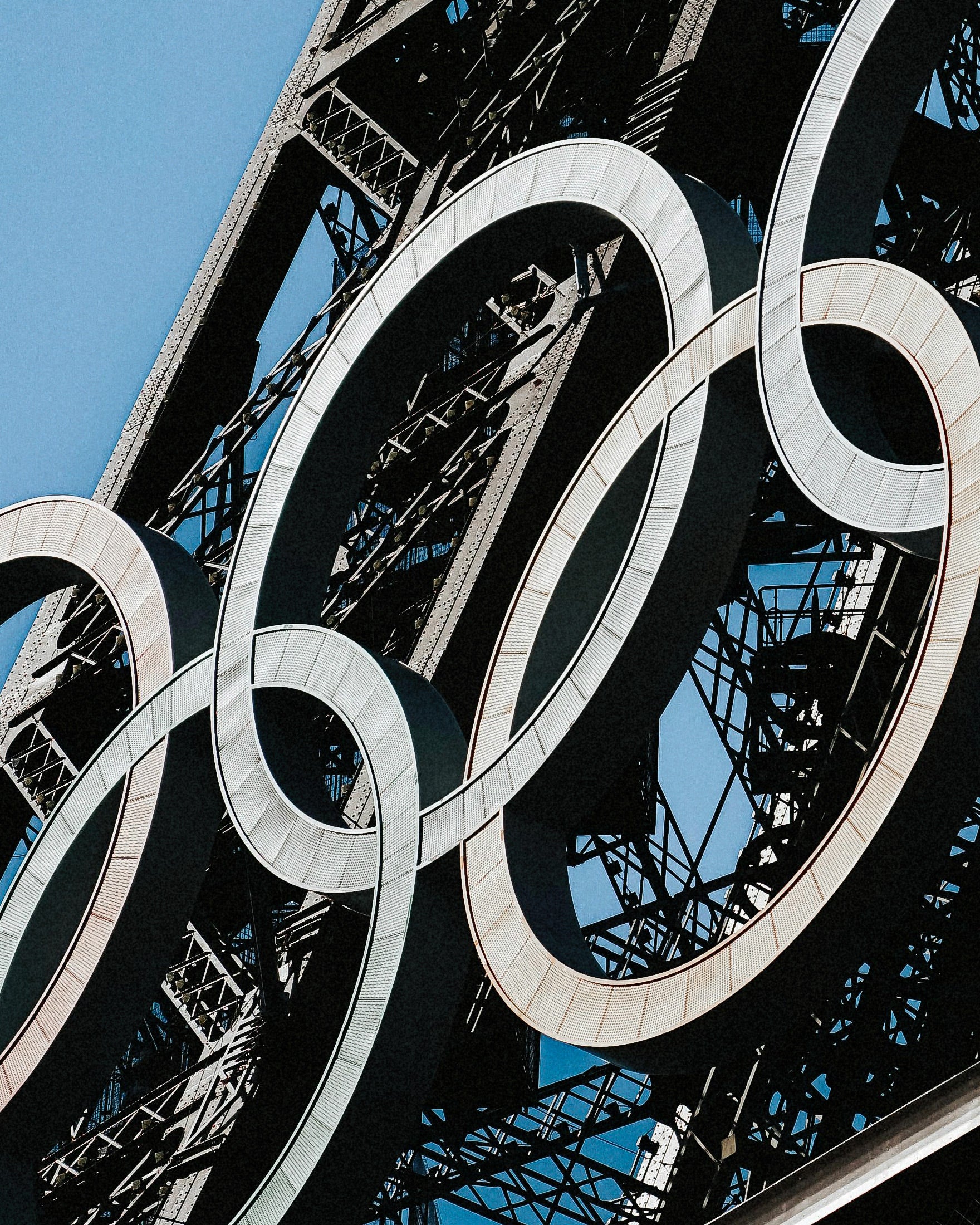 2024 Olympics print, Paris, featuring the Eiffel Tower