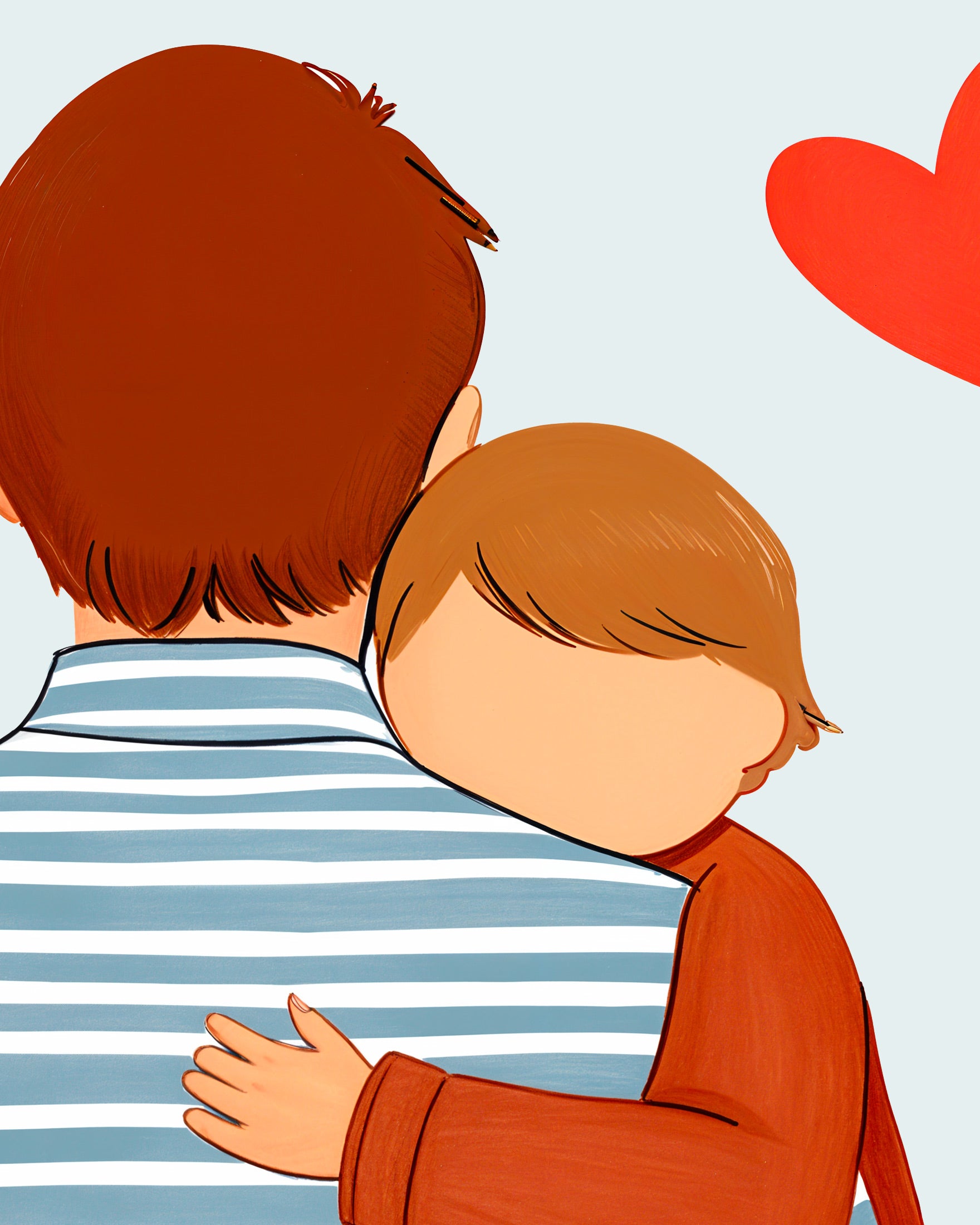 I love you, Dad – custom-made print just for you