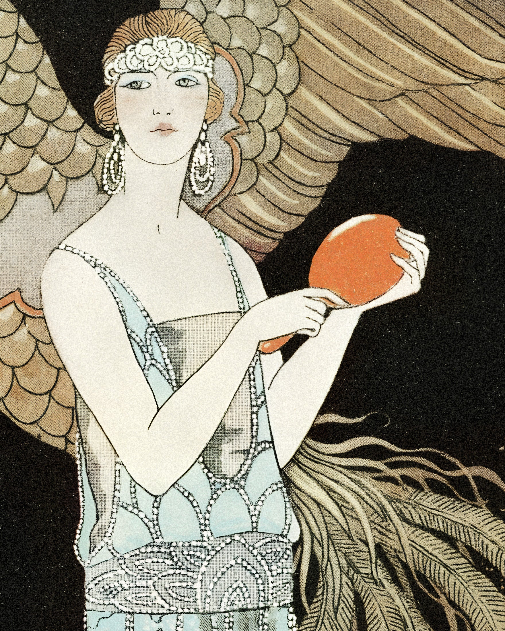 "Sortilèges" by Georges Barbier (1922) - Art Deco Print