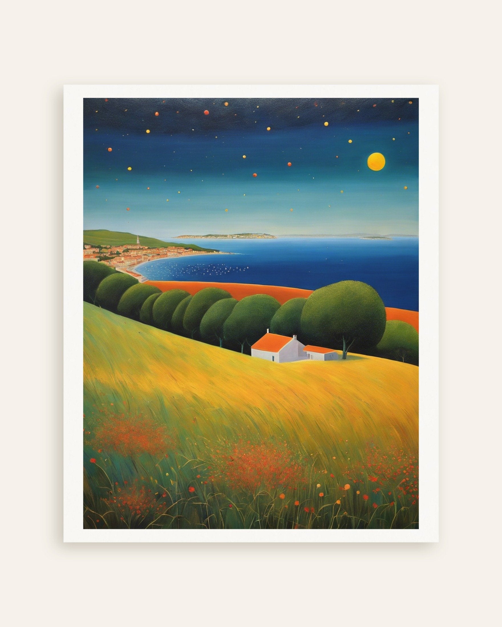 Poster of Abstract expressionism, the coast - Poster, thumbnail