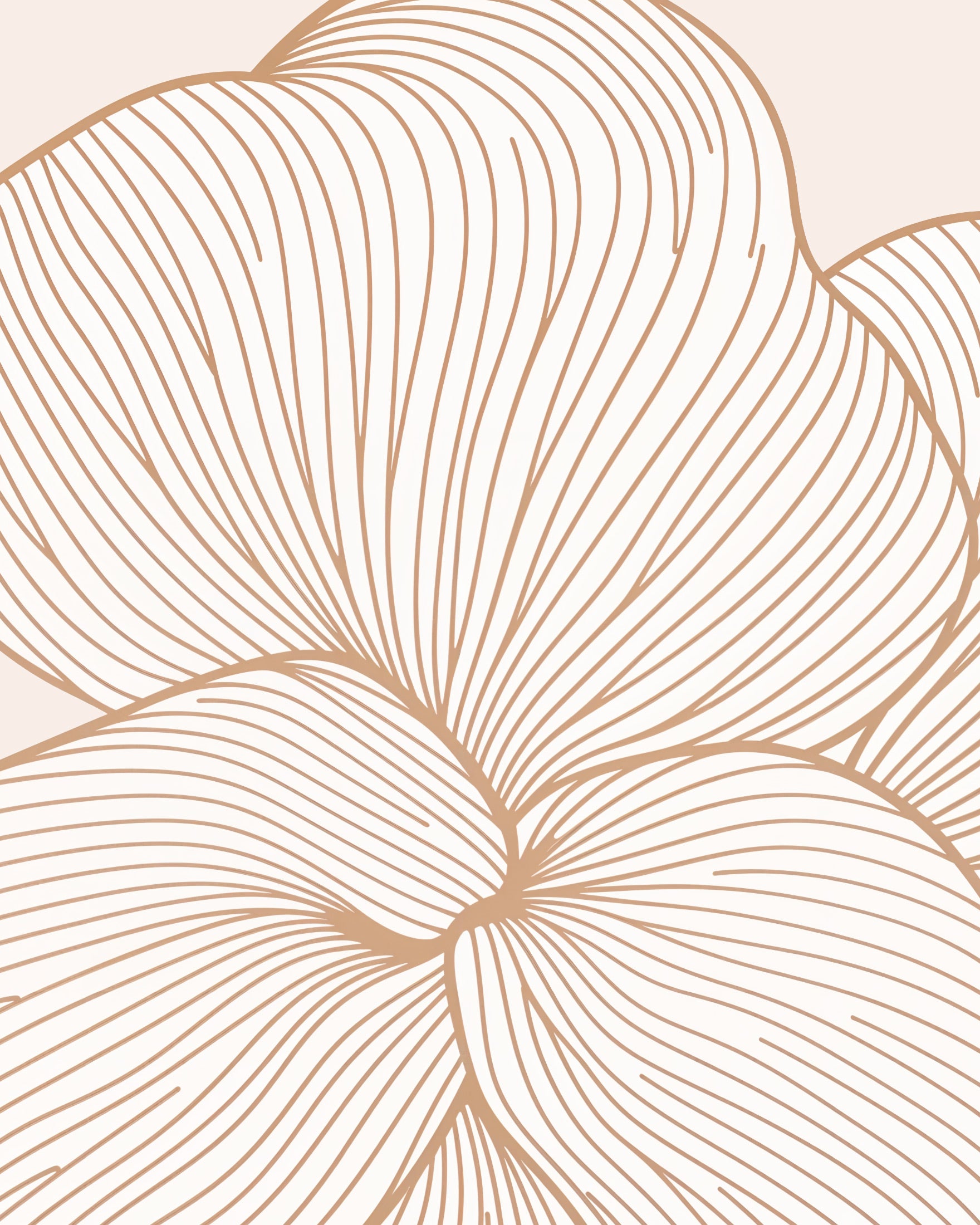Floral design 02, abstract artwork – Poster