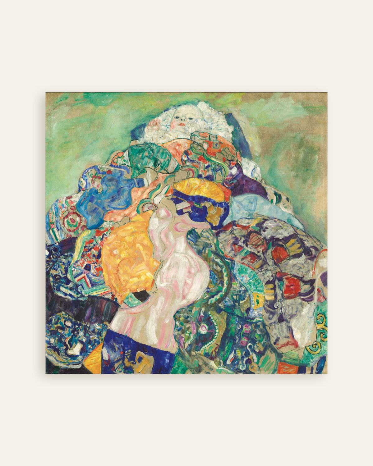 Poster of Baby (Cradle) (1917–1918) by Gustav Klimt, thumbnail
