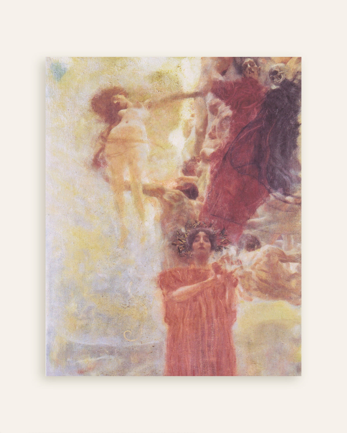 Poster of Composition Sketch for Medicine (1897–1898) by Gustav Klimt, thumbnail