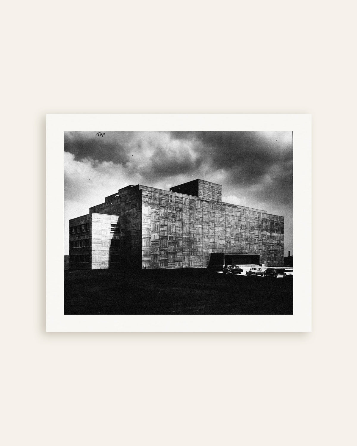 Poster of Concrete Building Under a Storm, thumbnail