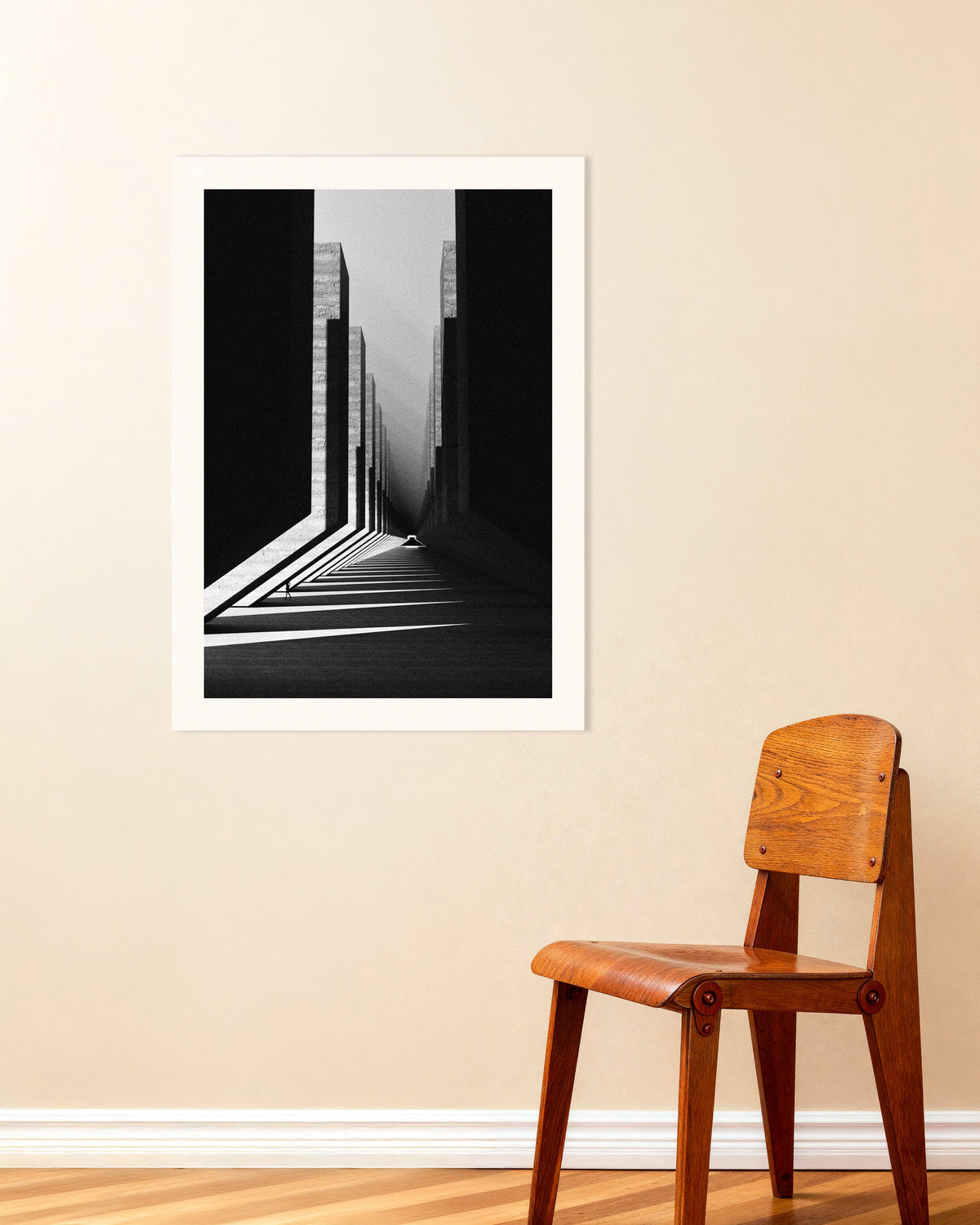 Poster of Corridor of Light and Concrete