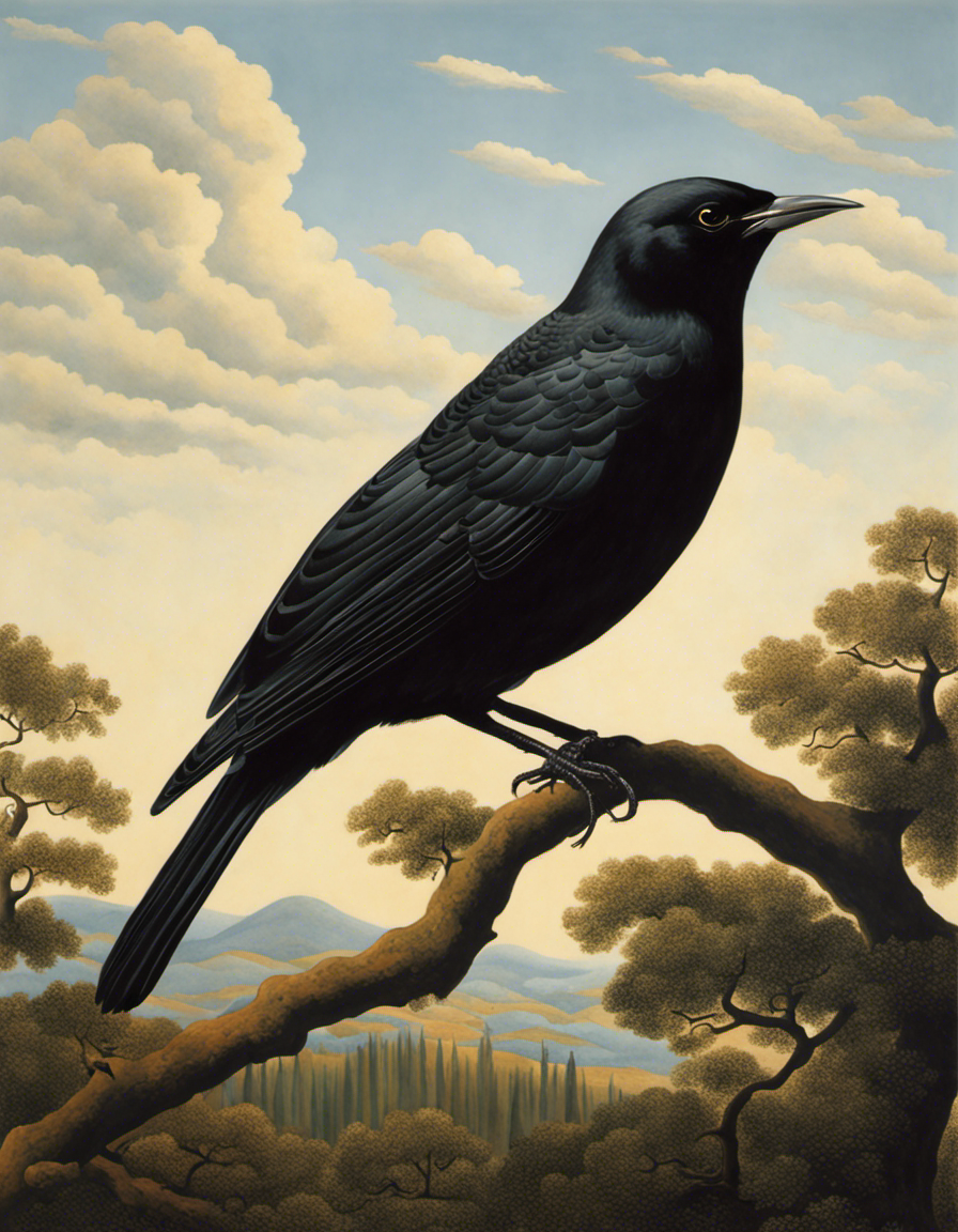 A tui in flight – Poster