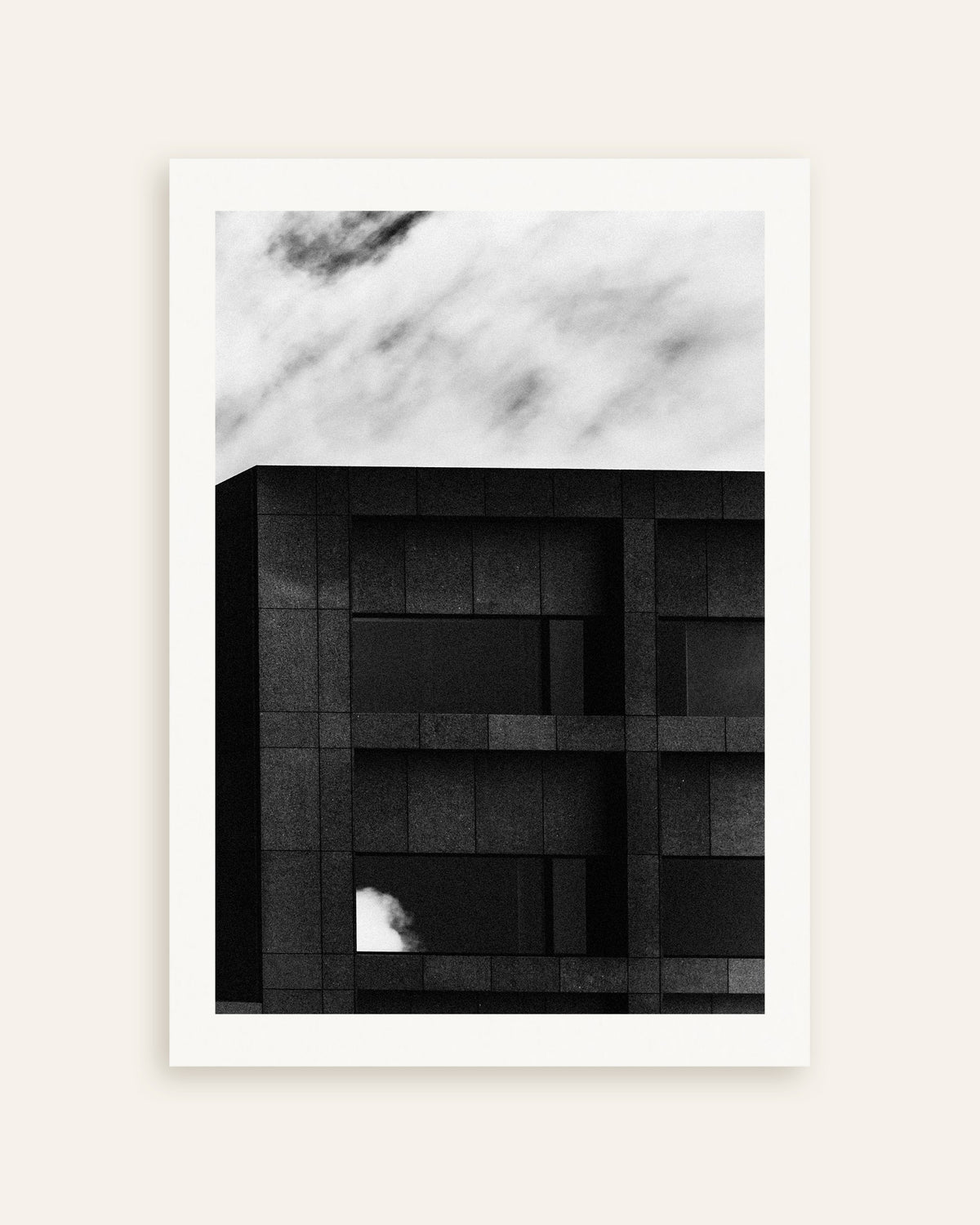 Poster of Dark Facade and Passing Cloud, thumbnail