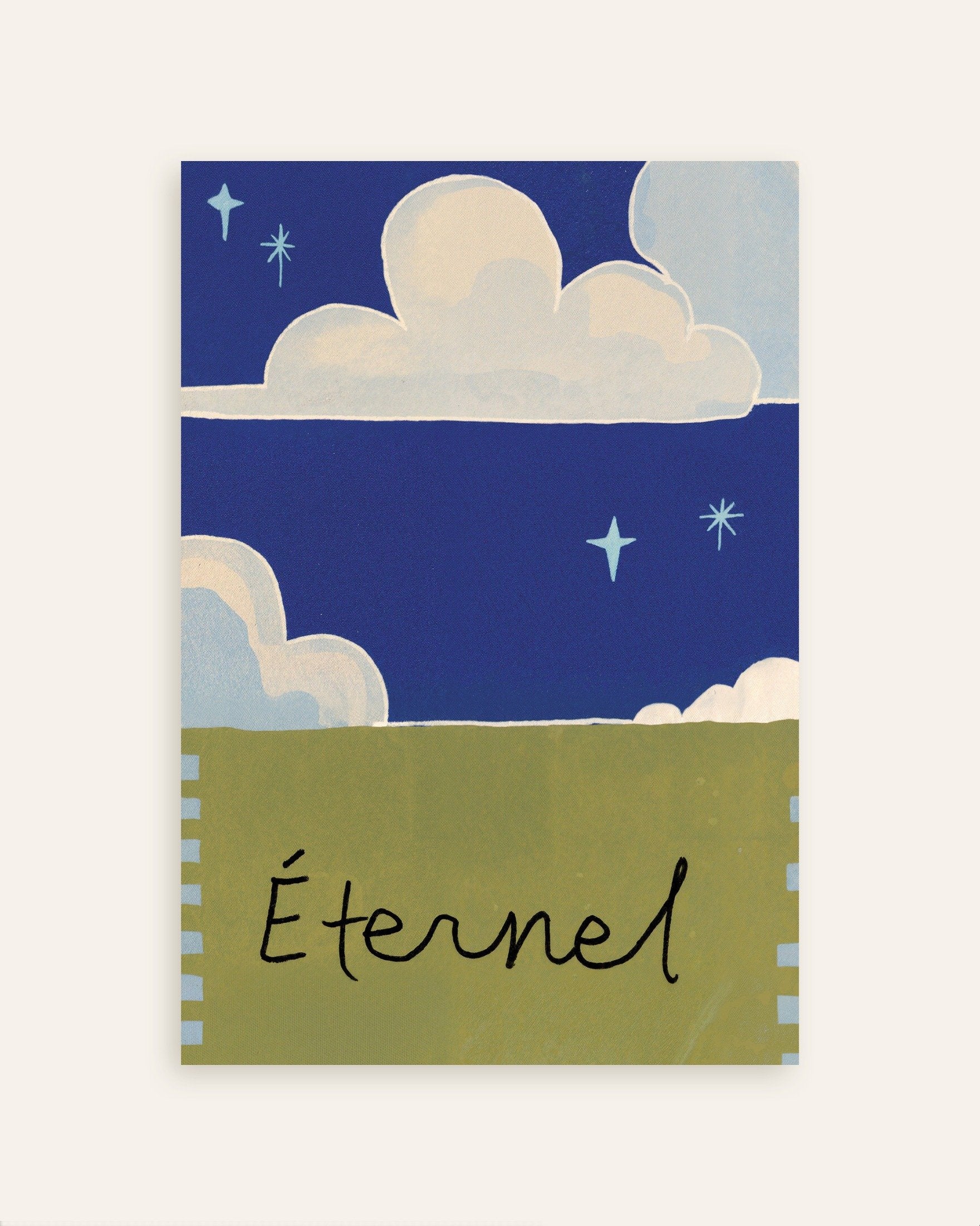 Poster of Éternel - Clouds & Stars Poster, thumbnail