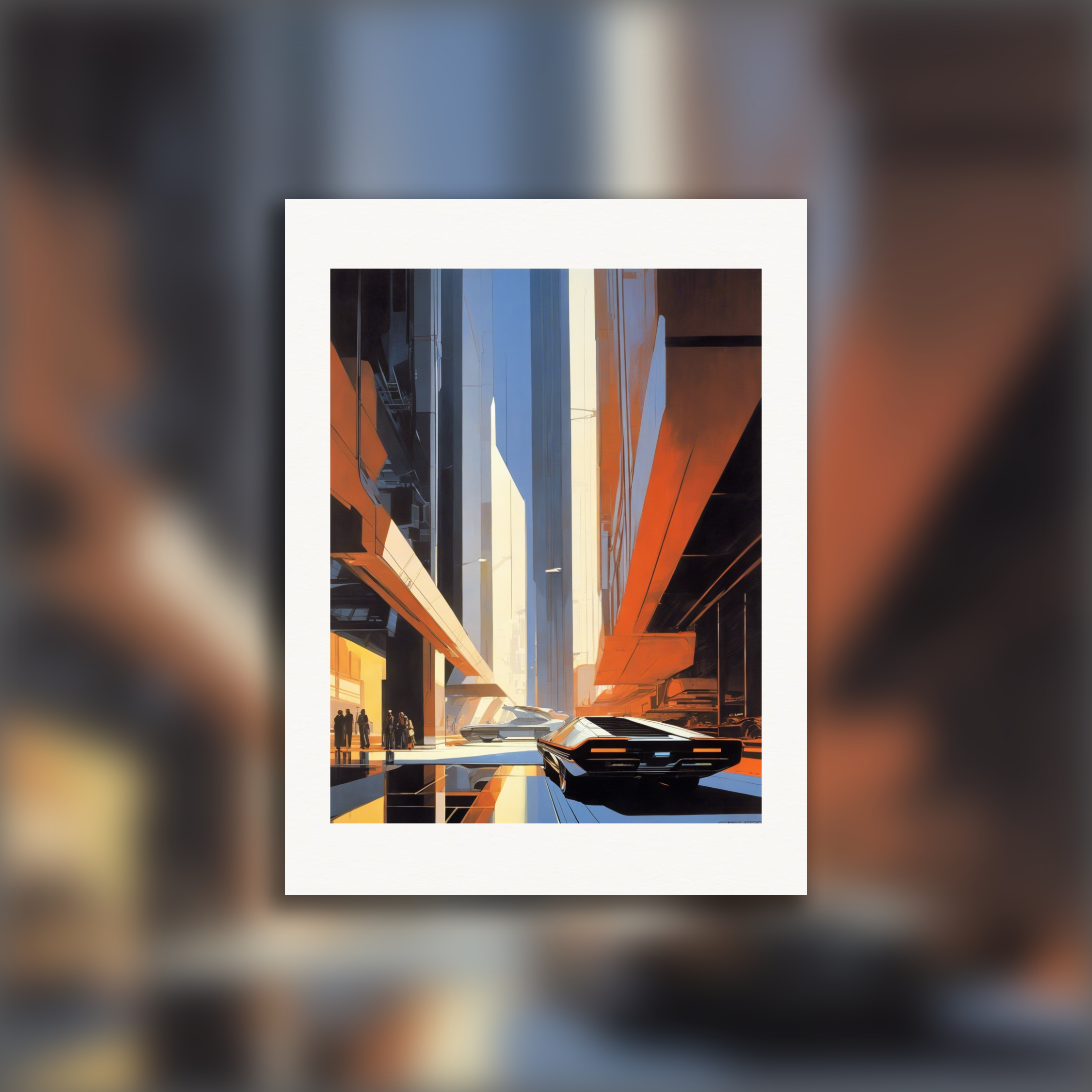 Cutting-edge Kiwi industrial design with a futuristic twist – Poster