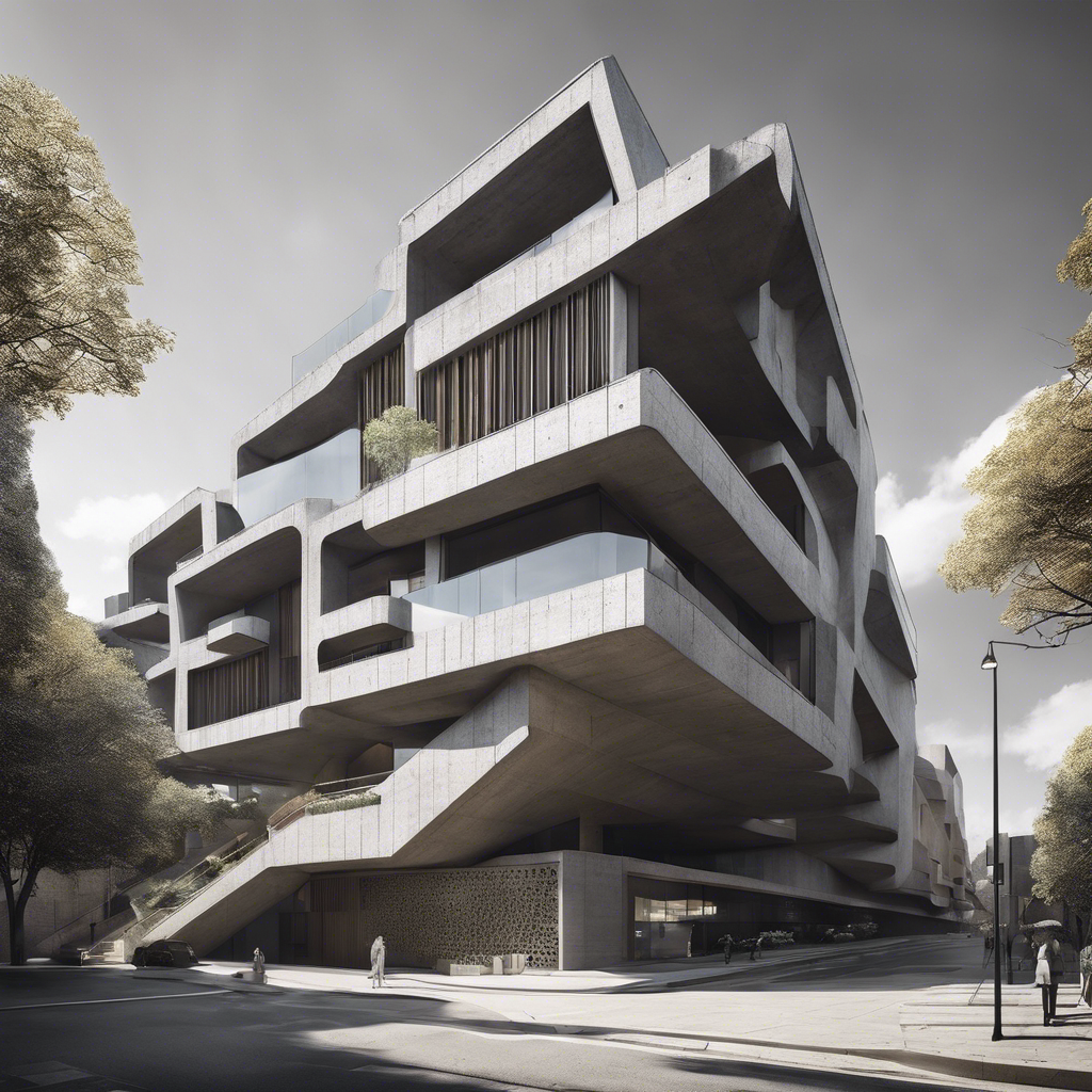 Late modernism, Brutalist architecture – Print for your wall