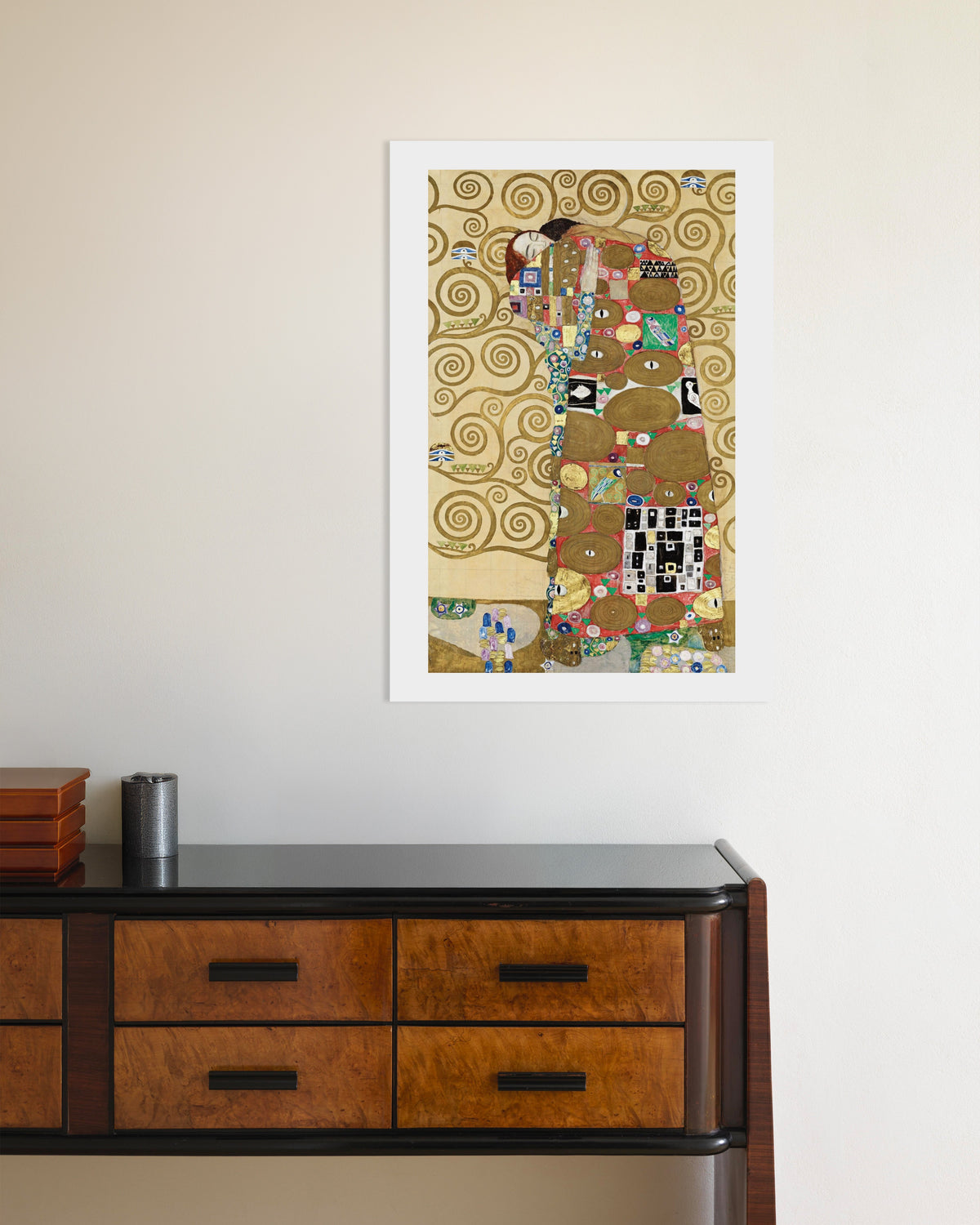 Poster of Fulfillment, Stoclet Frieze (1910–1911) by Gustav Klimt
