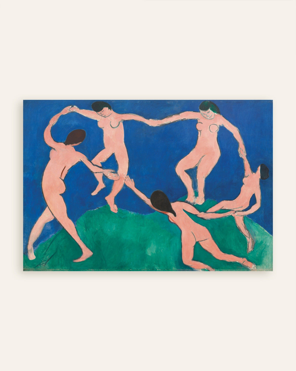 Poster of Henri Matisse The dance poster (1909), thumbnail