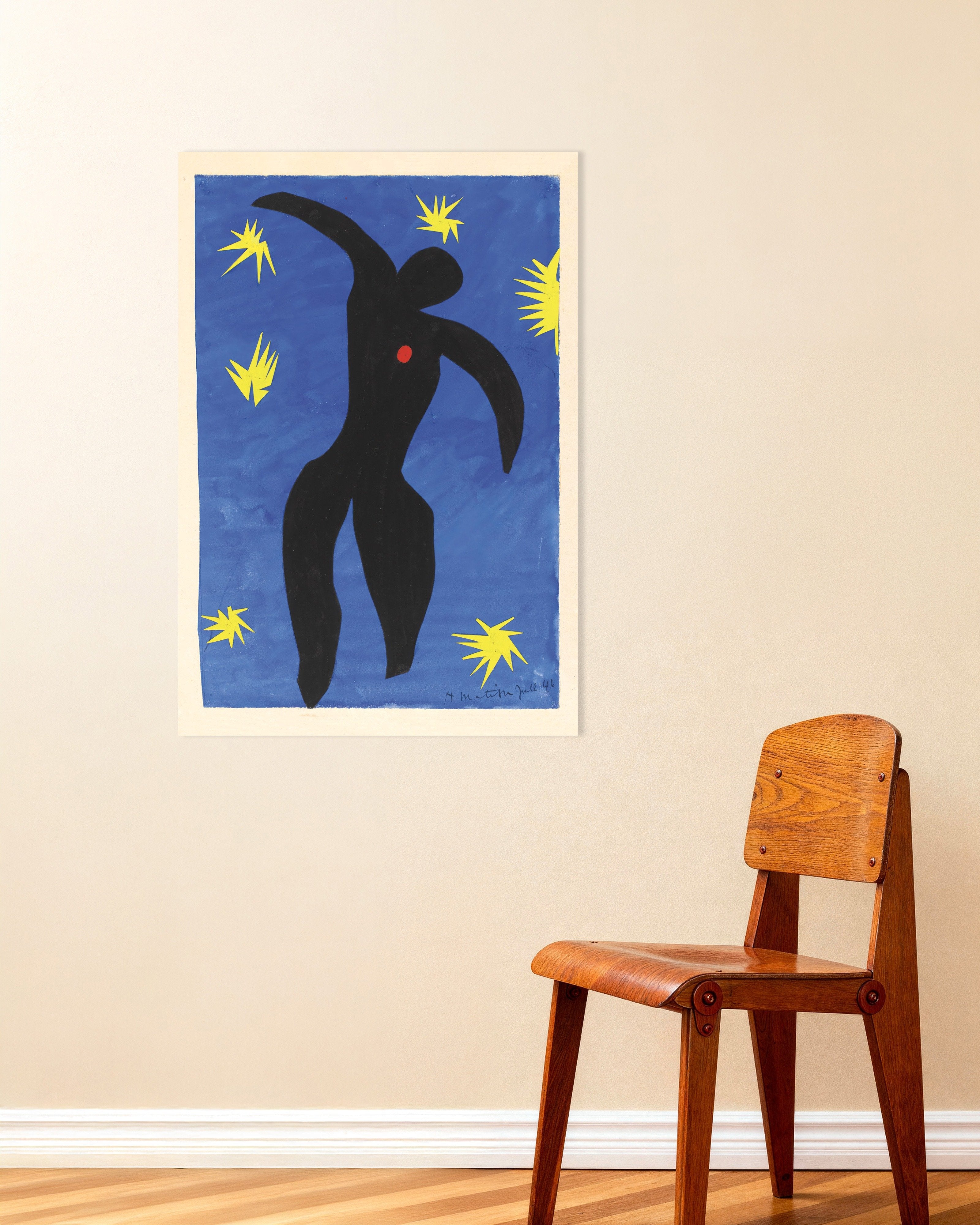 Matisse Icarus 1947 Jazz Portfolio Art Print | Posterscape