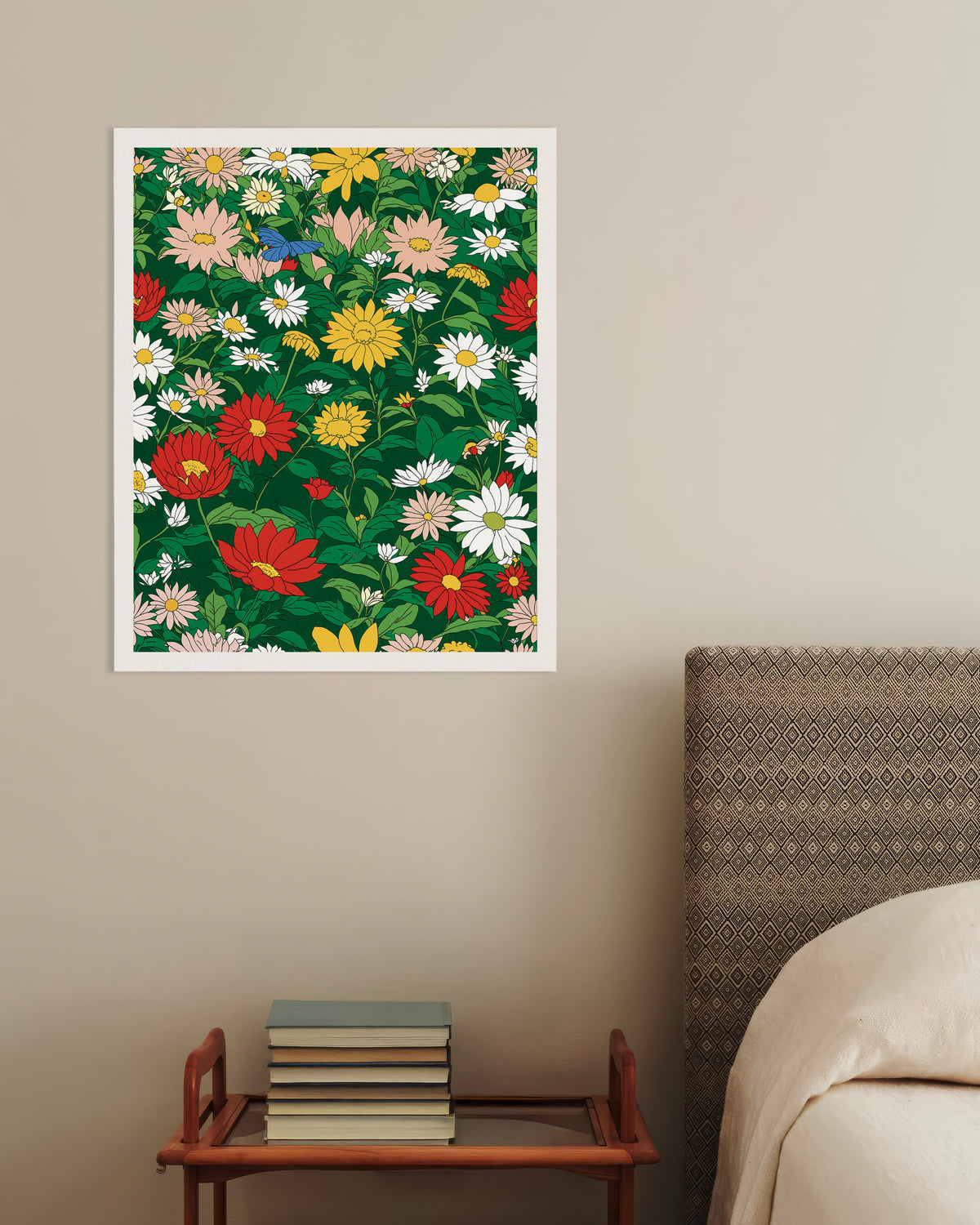 Poster of Japanese animation studio, Flowers - Poster