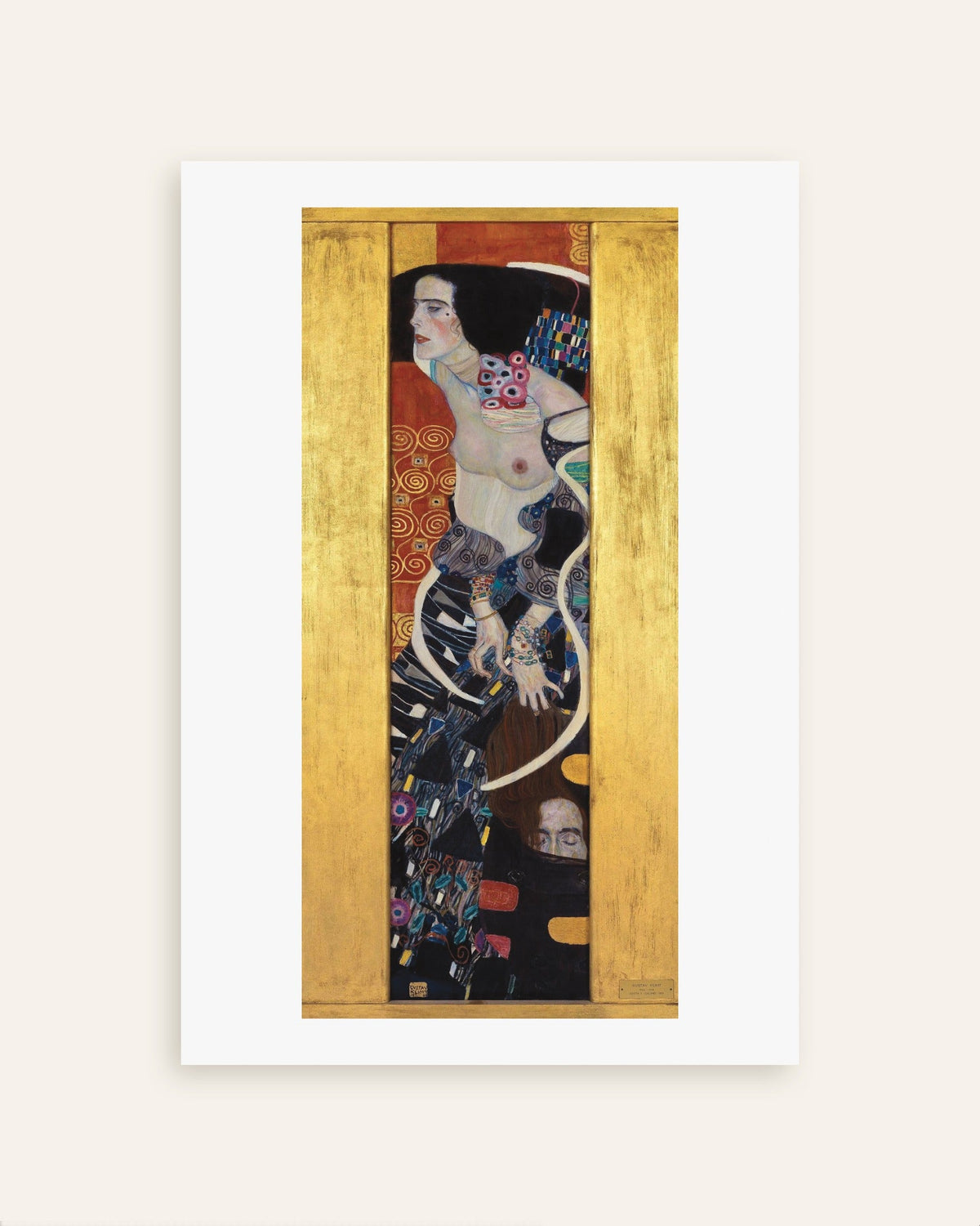 Poster of Judith II (1909) by Gustav Klimt, thumbnail