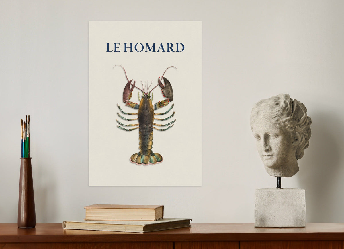 Le Homard Print | Posterscape.nz